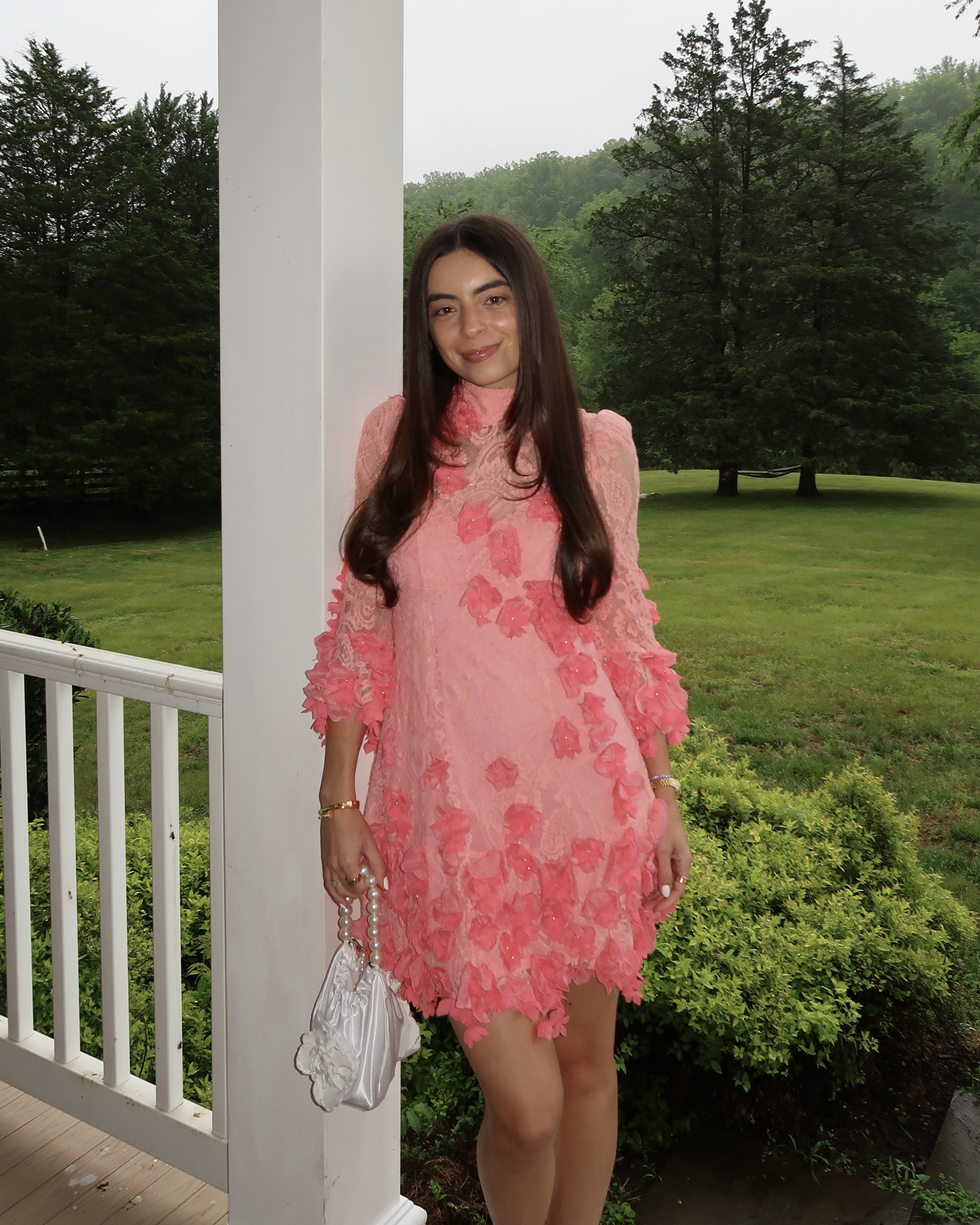 zimmermann pink mini dress Pleated Mini Dress