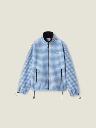 Miu Miu Blue Fleece Jacket by Miu Miu | Pickle