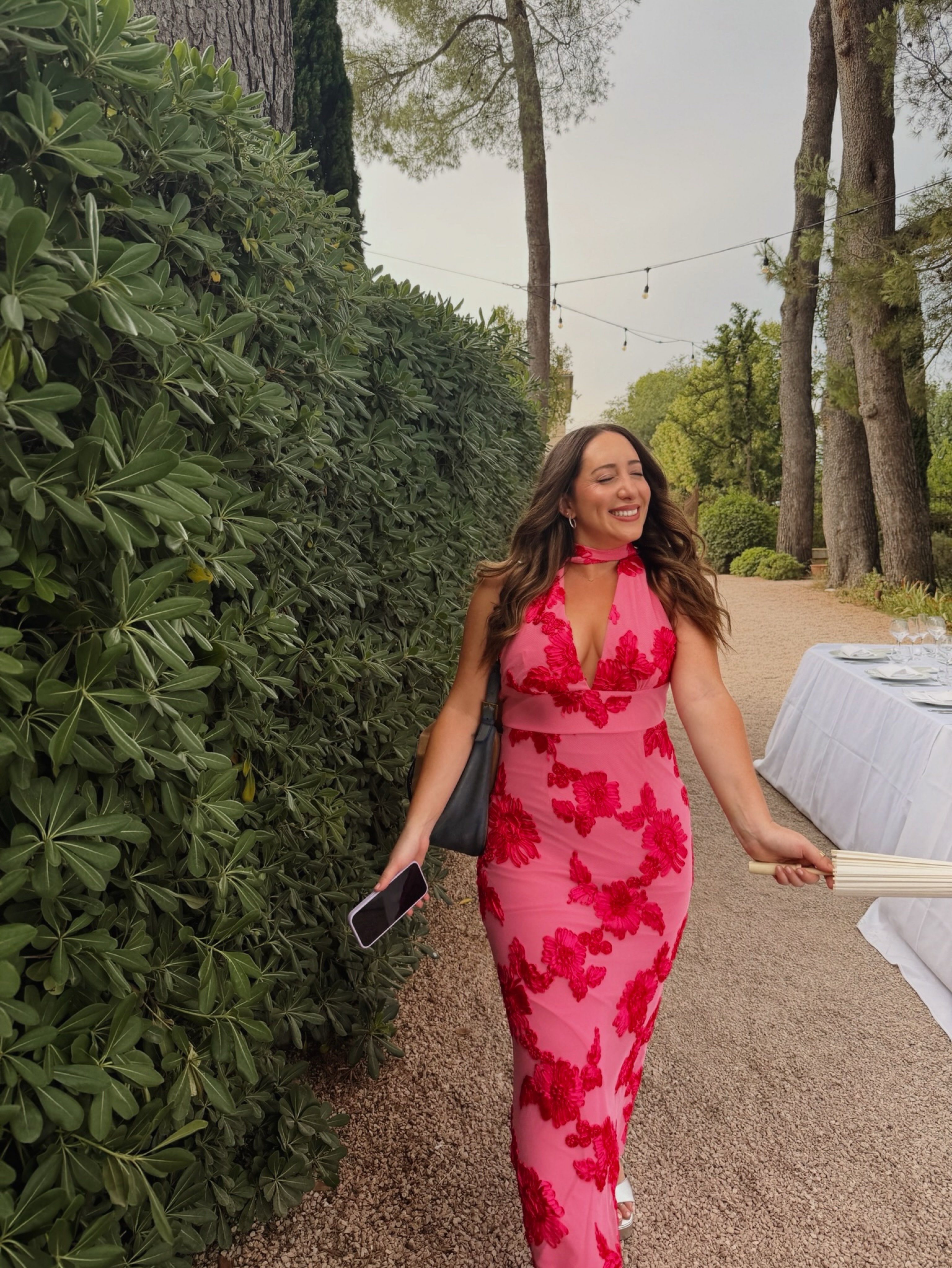 red floral halter dress Halter Floral Strappy Backless Maxi Dress Red