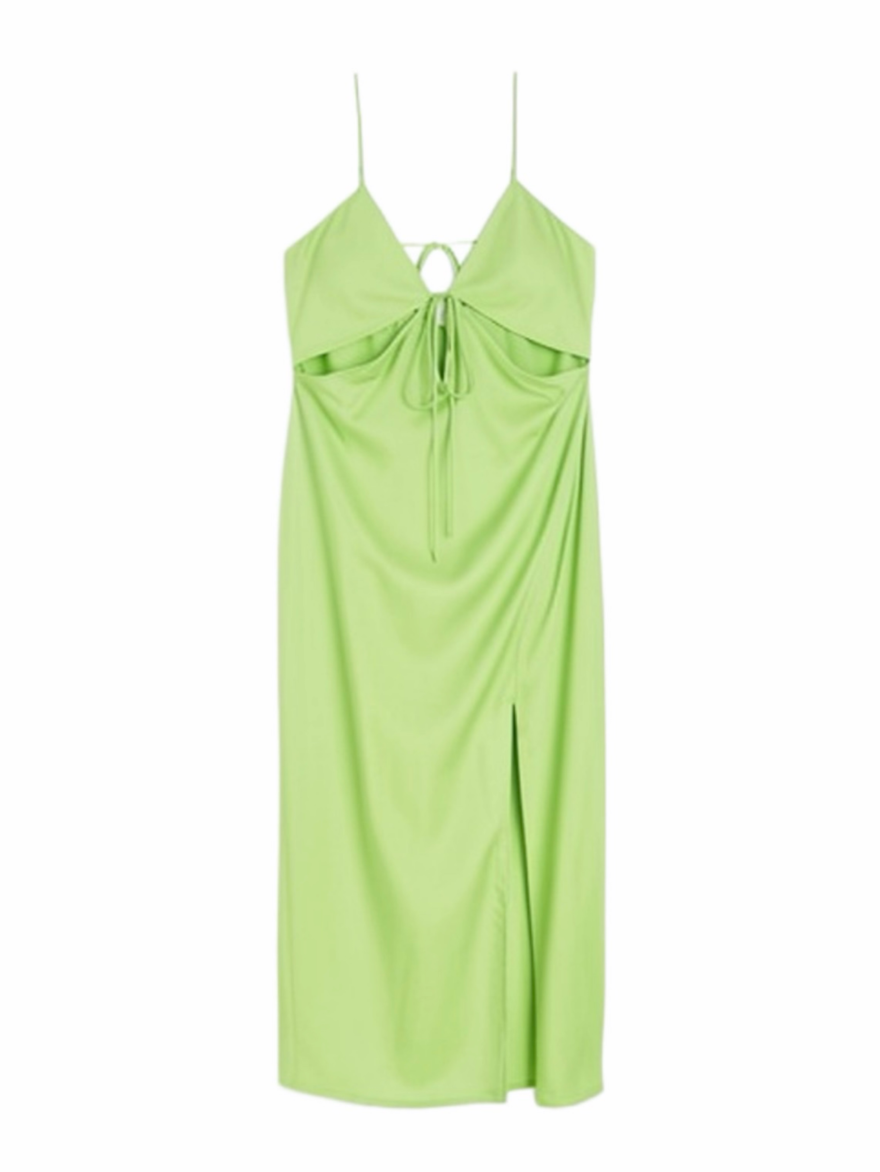 yellow halter mini dress Sabina Romper The fitted waist tops SIZE:9.5 Resort Wear 2026 Green Performance Fabric