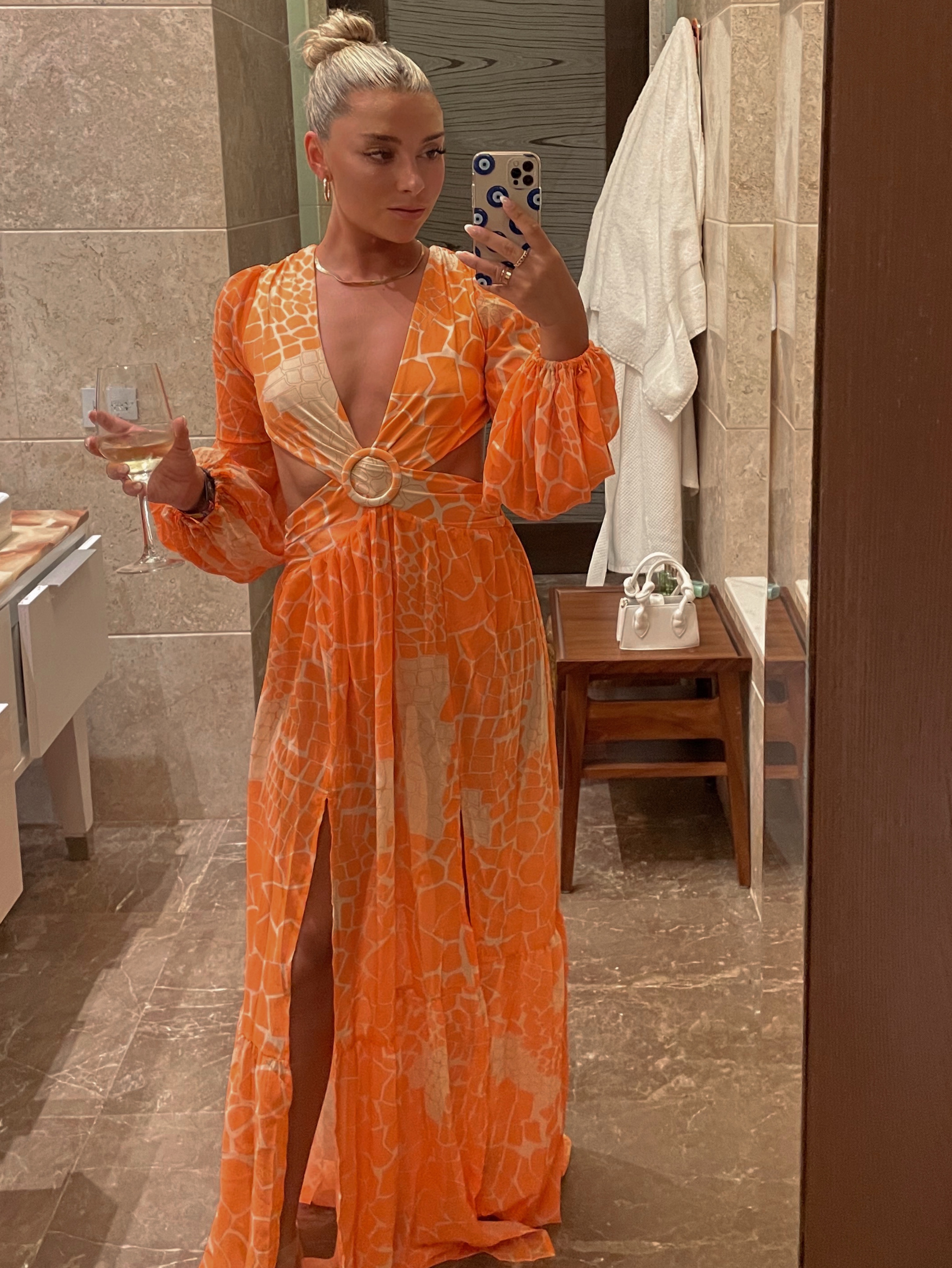 reformation orange dress Sarah Linen by Reformation and sexy Sorry to all your other