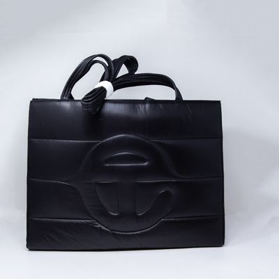 Telfar x Moose Knuckle Puff Quilted Convertible Crossbody Purse