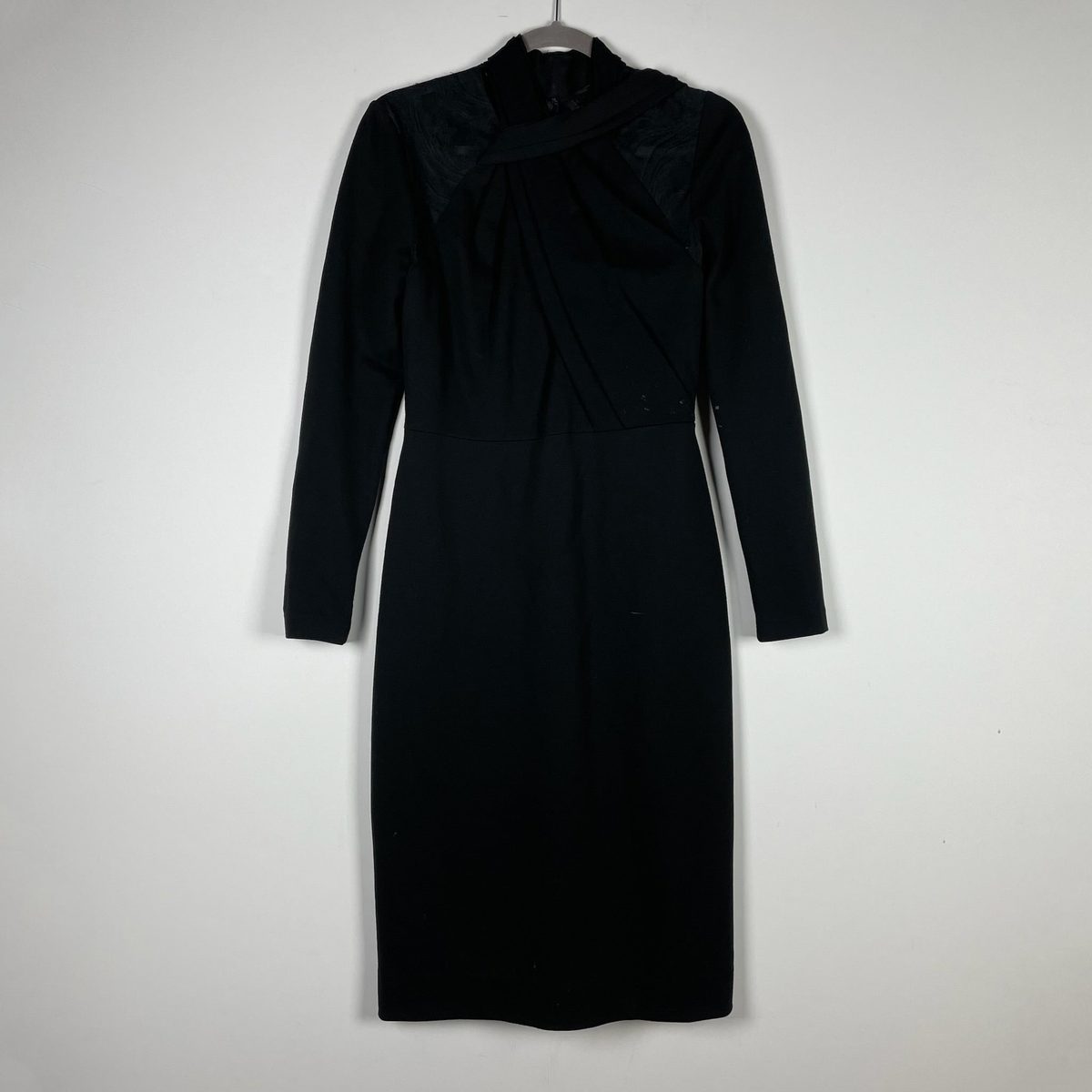 jason wu black silk dress Jason Wu Black V-Neck Dress