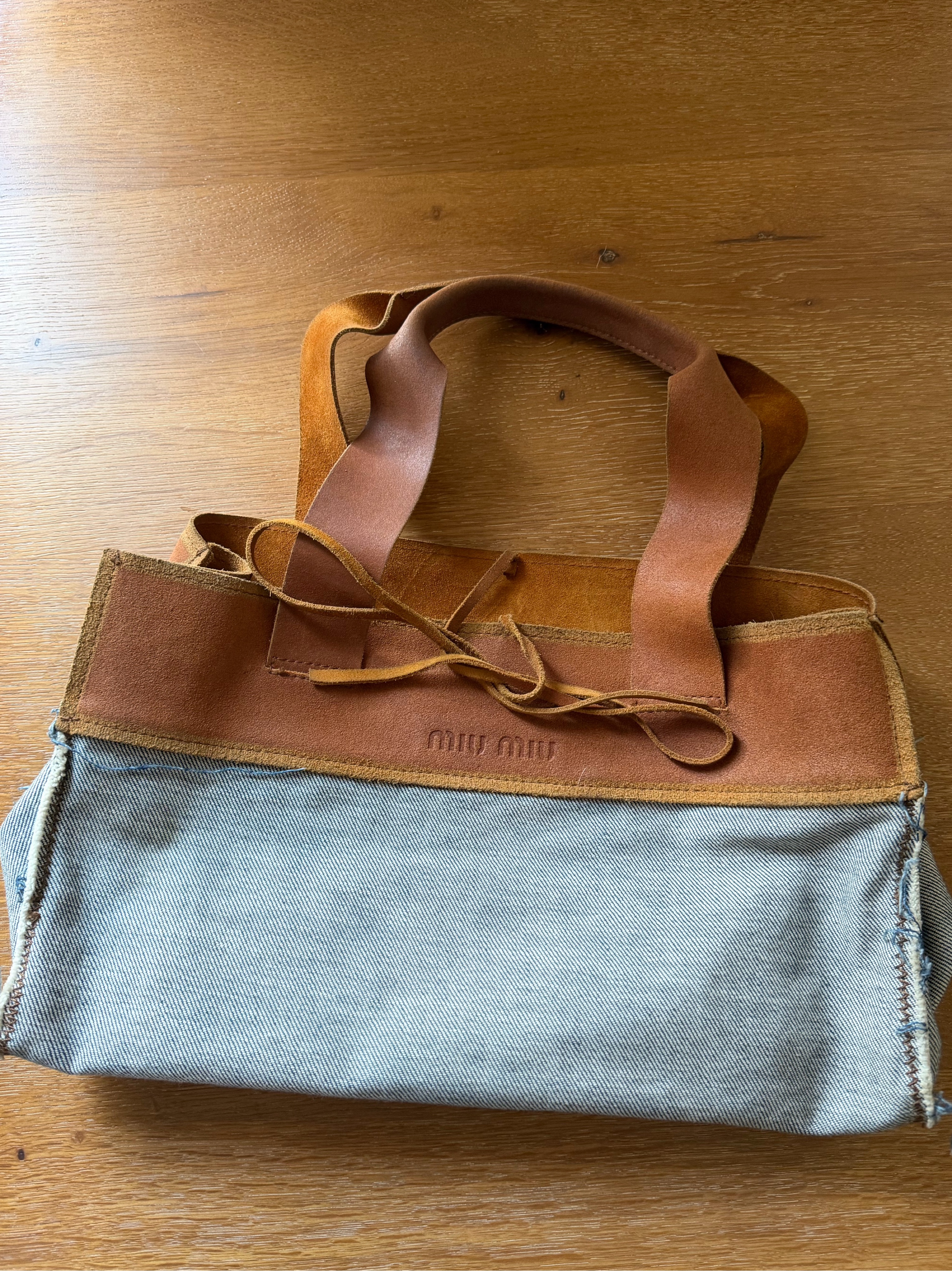 Denim Miu Miu Bag