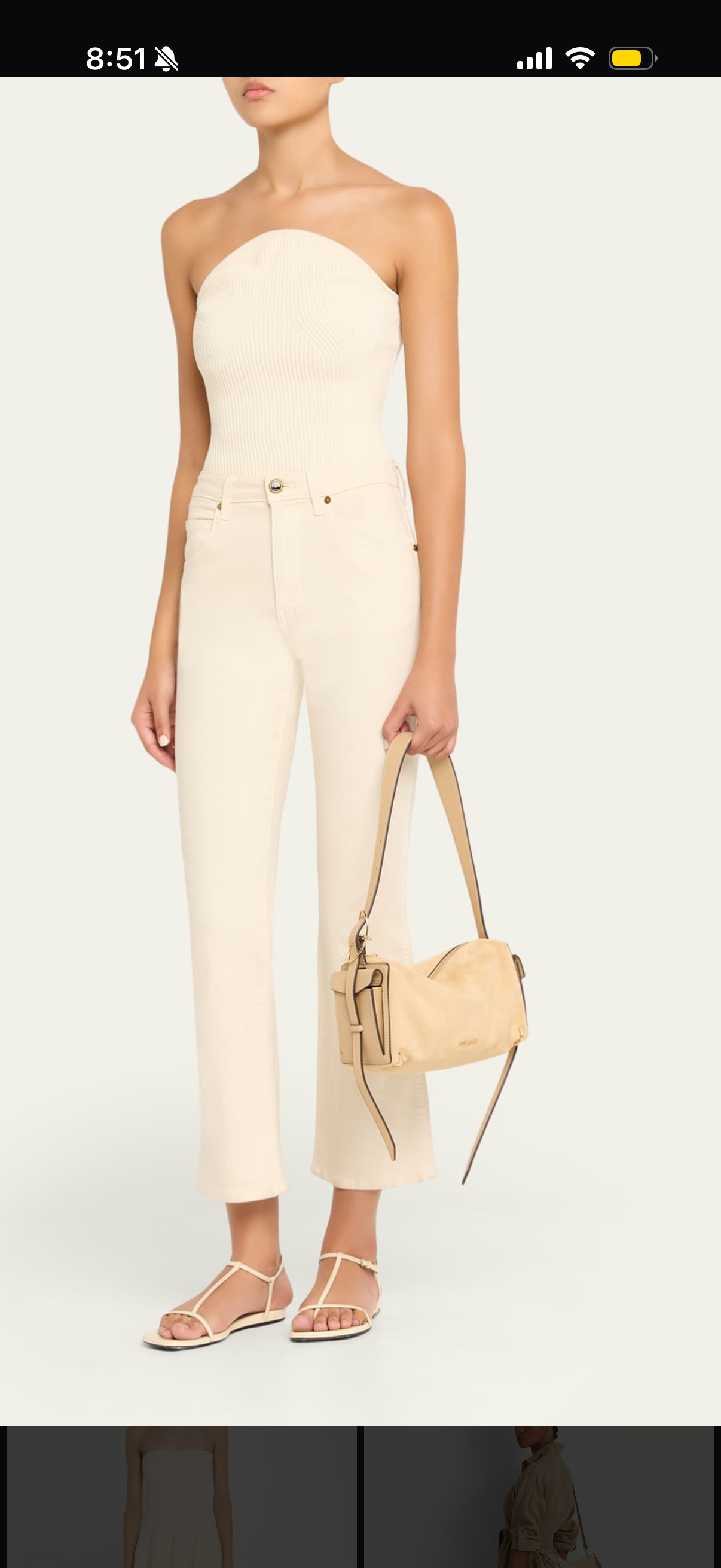 Cult Gaia Natasha Suede & Leather Hangbag by Cult Gaia | Pickle Cult Gaia Natasha Suede & Leather Hangbag by Cult Gaia | Pickle