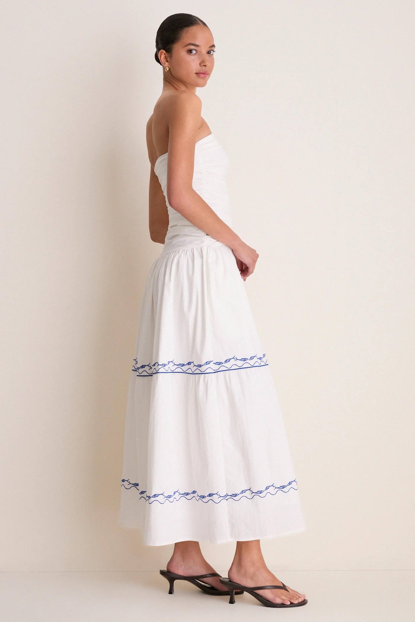 Tuckernuck Oia Midi Dress by Tuckernuck - Pickle