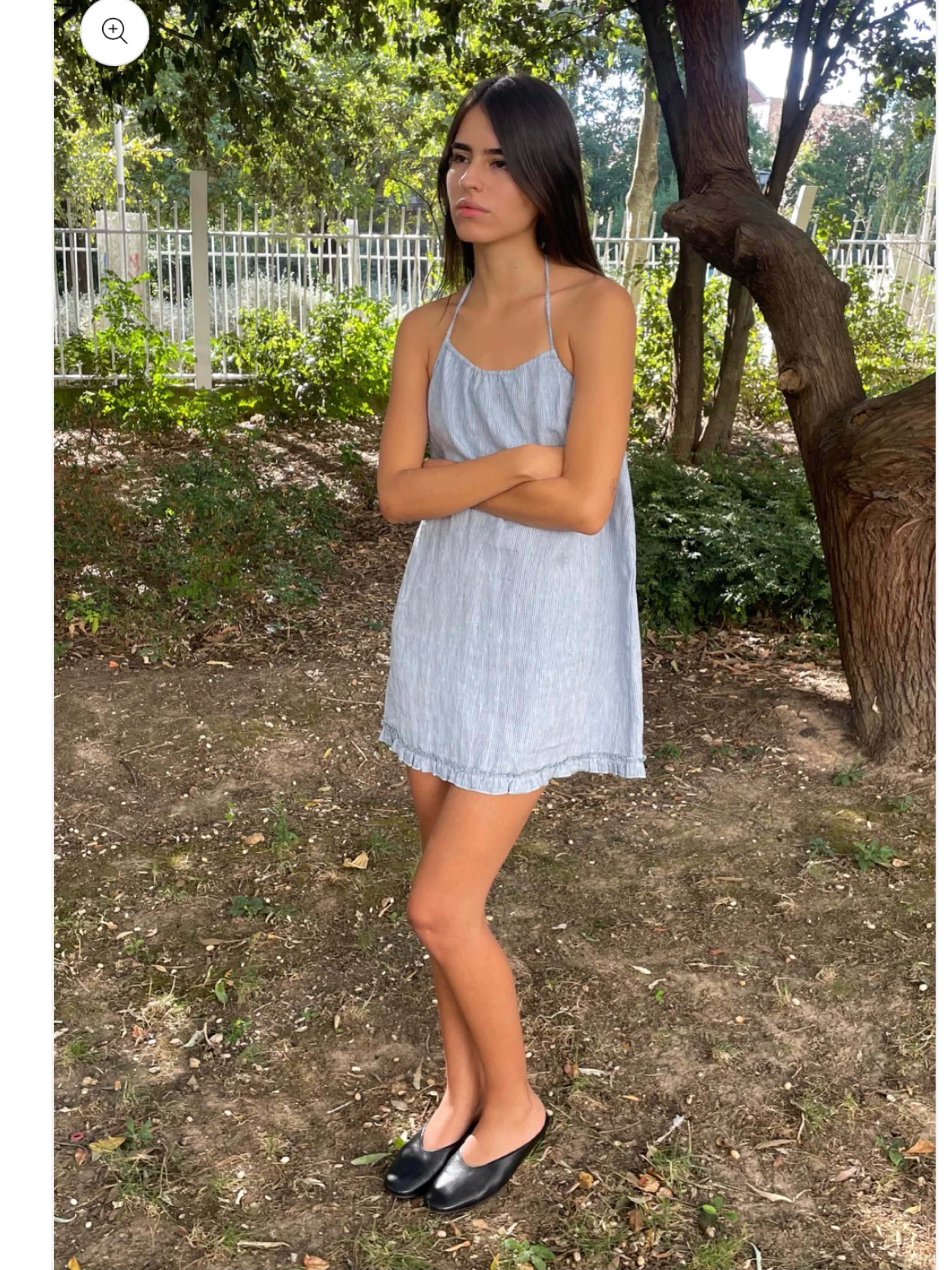 deiji studios round halter dress Deiji Studios Round Halter Dress