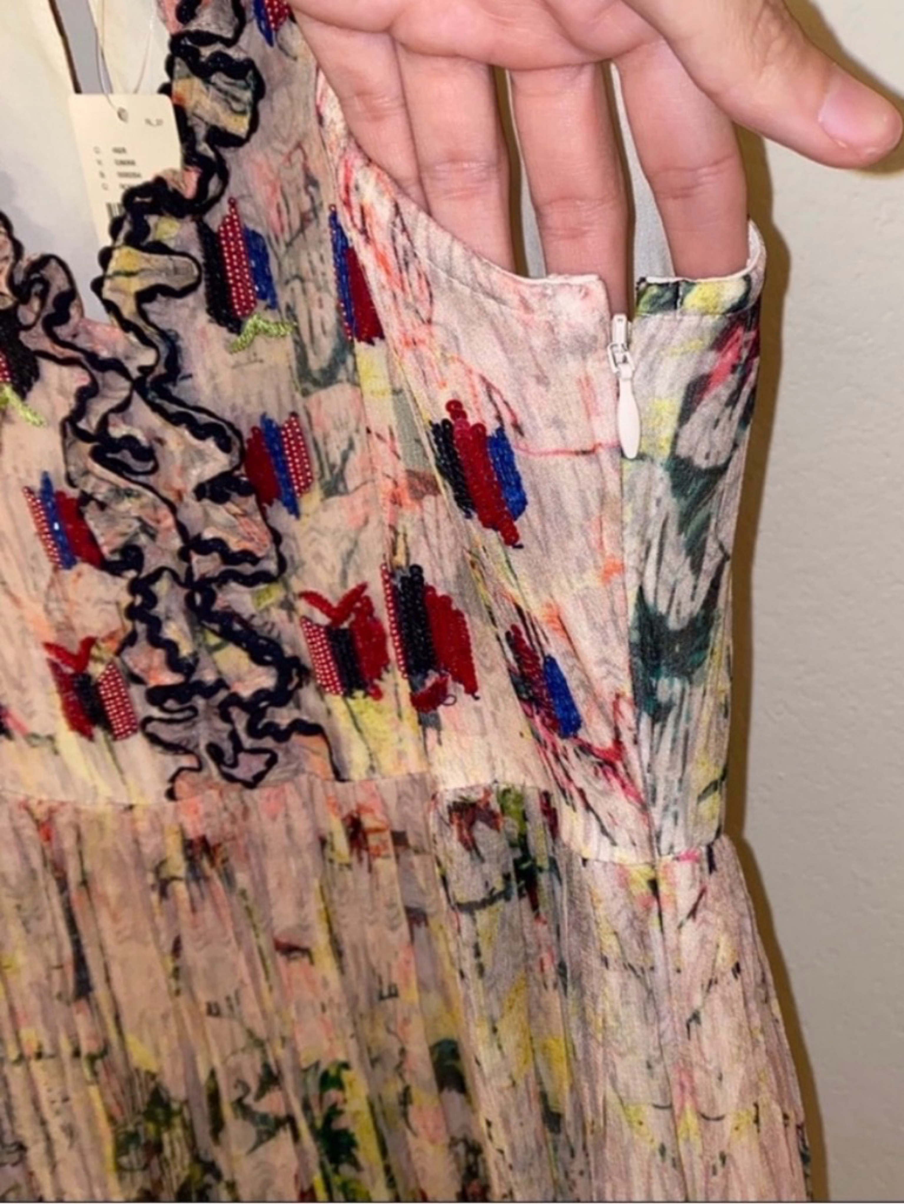 bhanuni by jyoti patterned maxi dress Anthropologie Bhanuni by Jyoti Alessandra Maxi Dress 2P