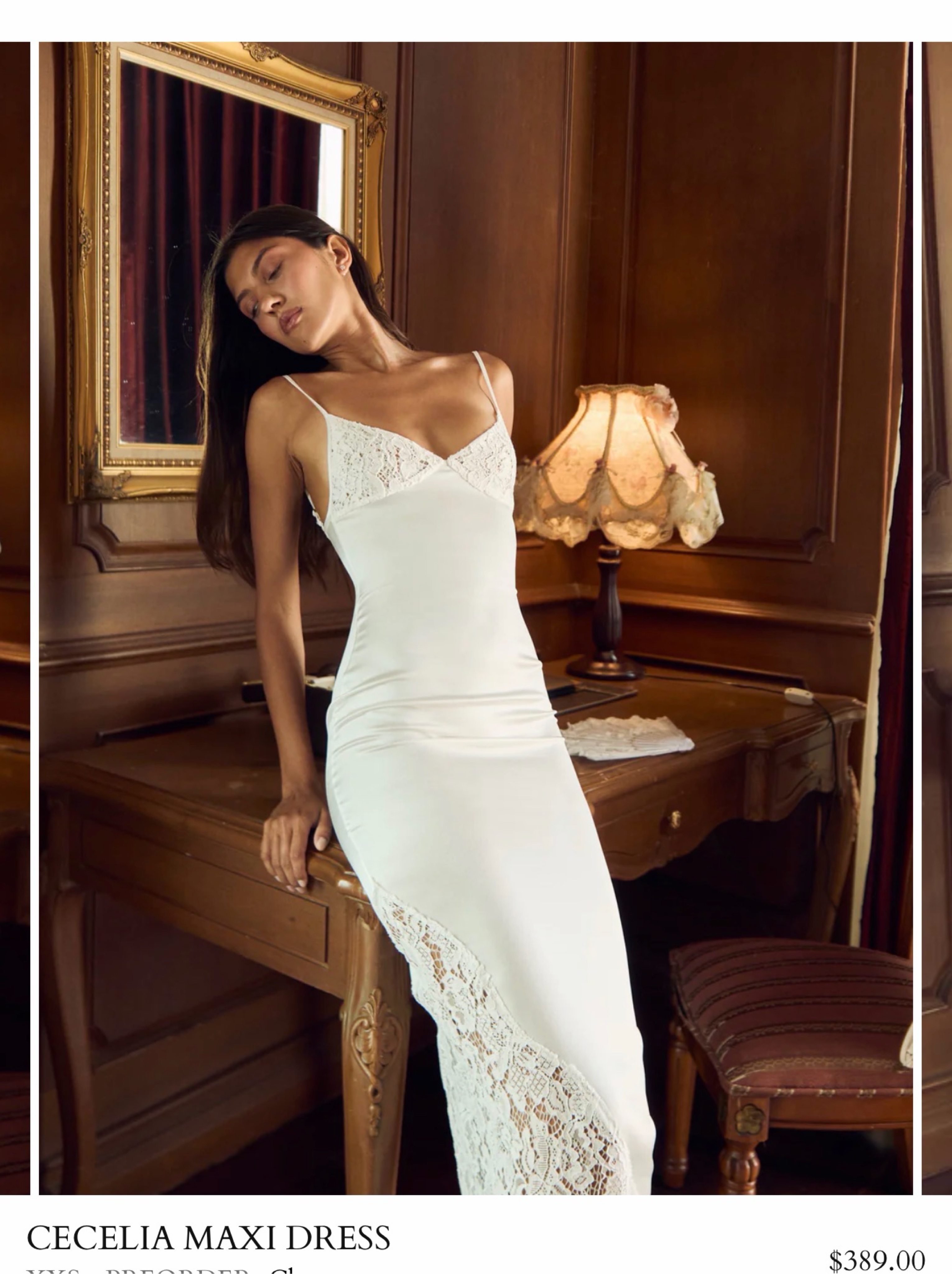 cherie lace maxi dress Cecelia Maxi