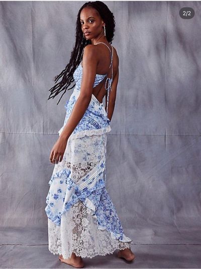 For Love & Lemons Rosalyn Maxi Dress by For Love & Lemons | Pickle