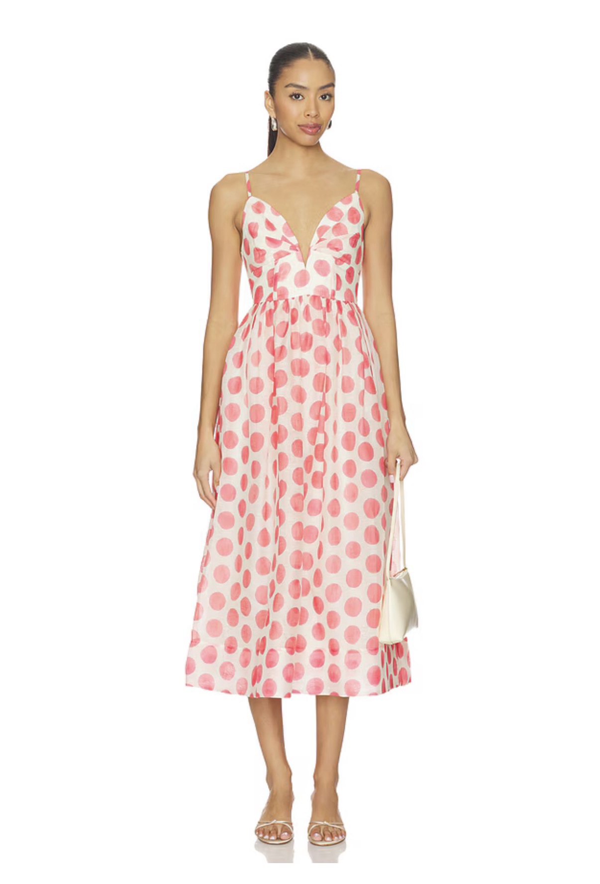 cara cara pink dress Cara Cara Pero Midi Dress by Cara Cara