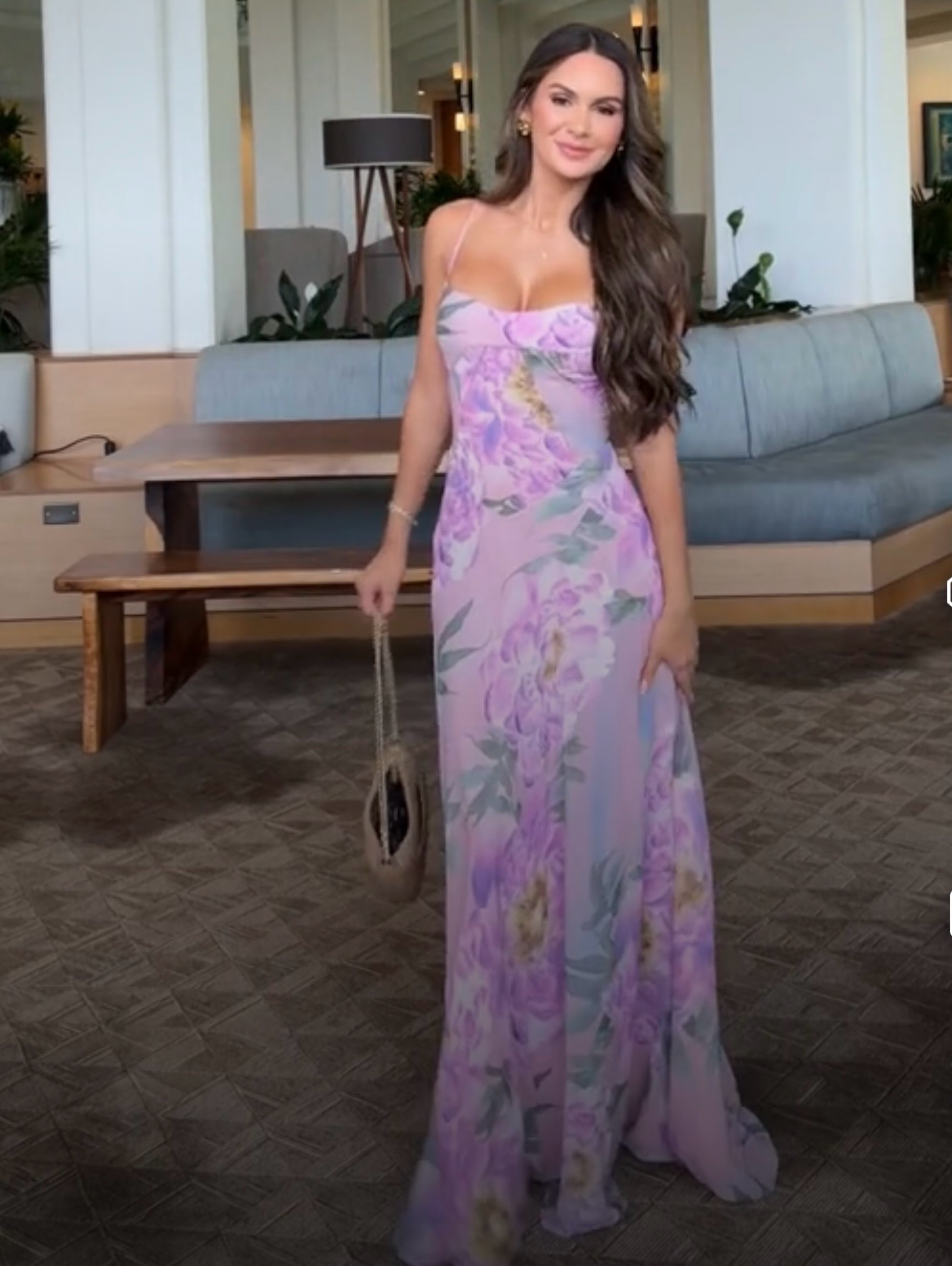 house of cb pink seren dress Clothing : Maxi Dresses : 'Seren' Soft Pink Floral Lace Back Maxi Dress