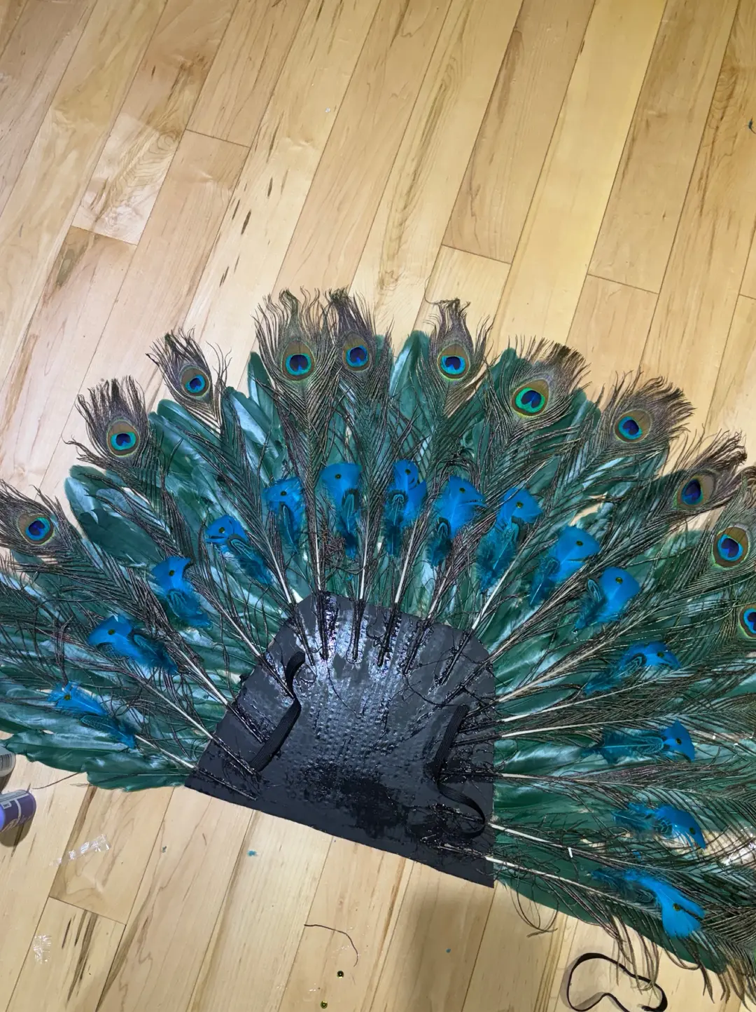 Personalized by Mei Blue halloween peacock costume, photo 3 of 4