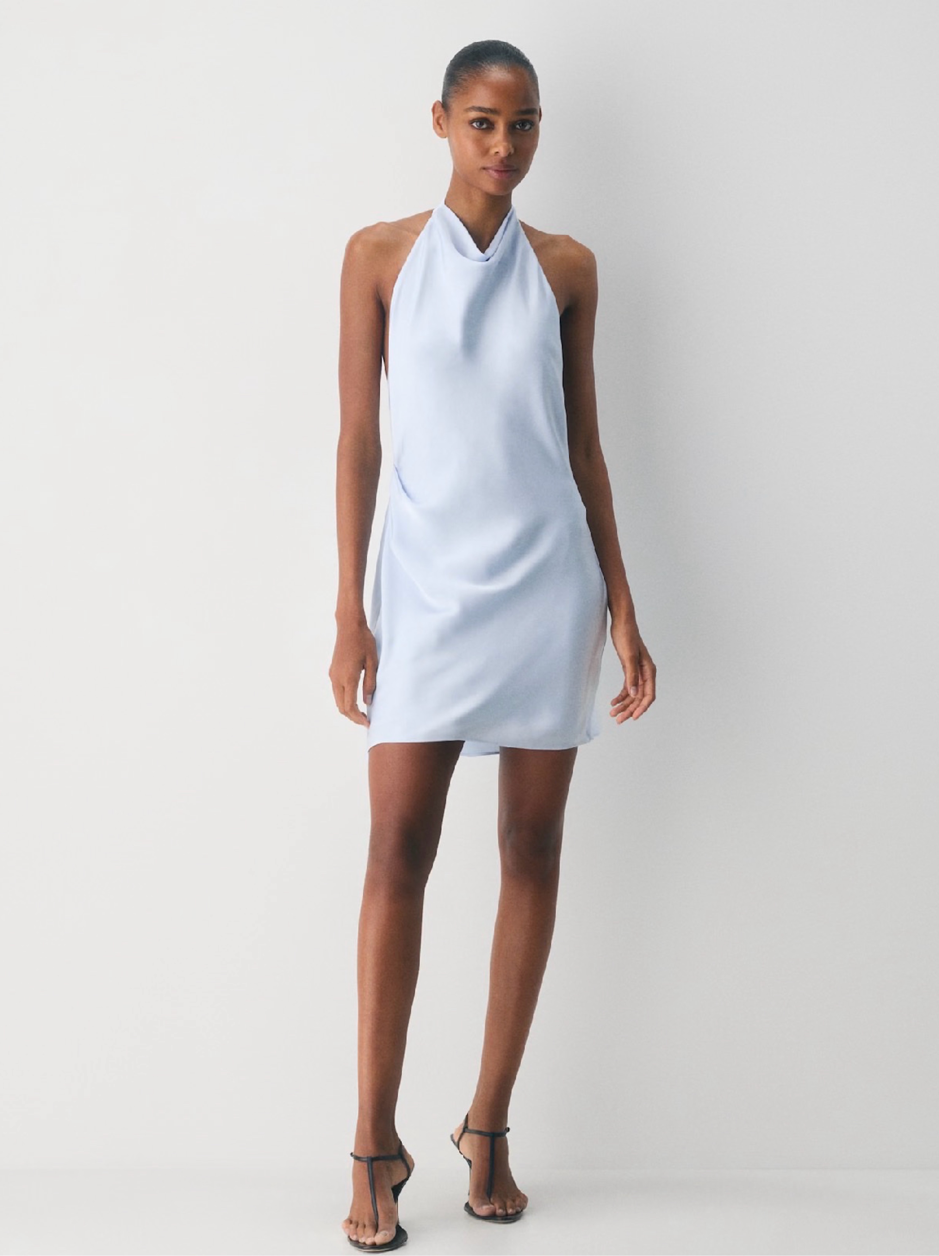 audience satin mini dress Its cut from drapey double Aritzia | Dresses | Nwt