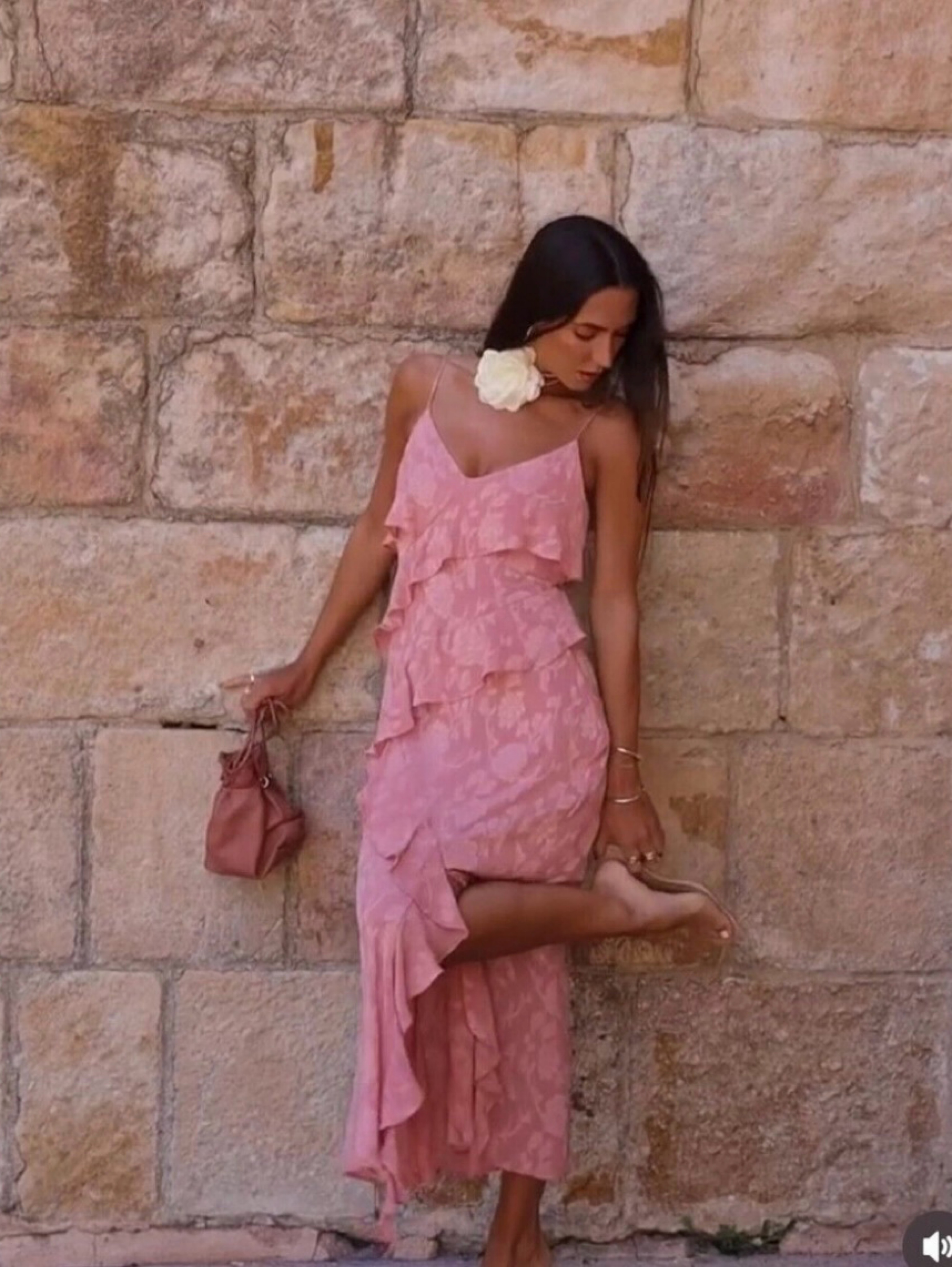 zara pink asymmetric dress NWT Zara Pink One Strap Asymmetrical Dress Size L
