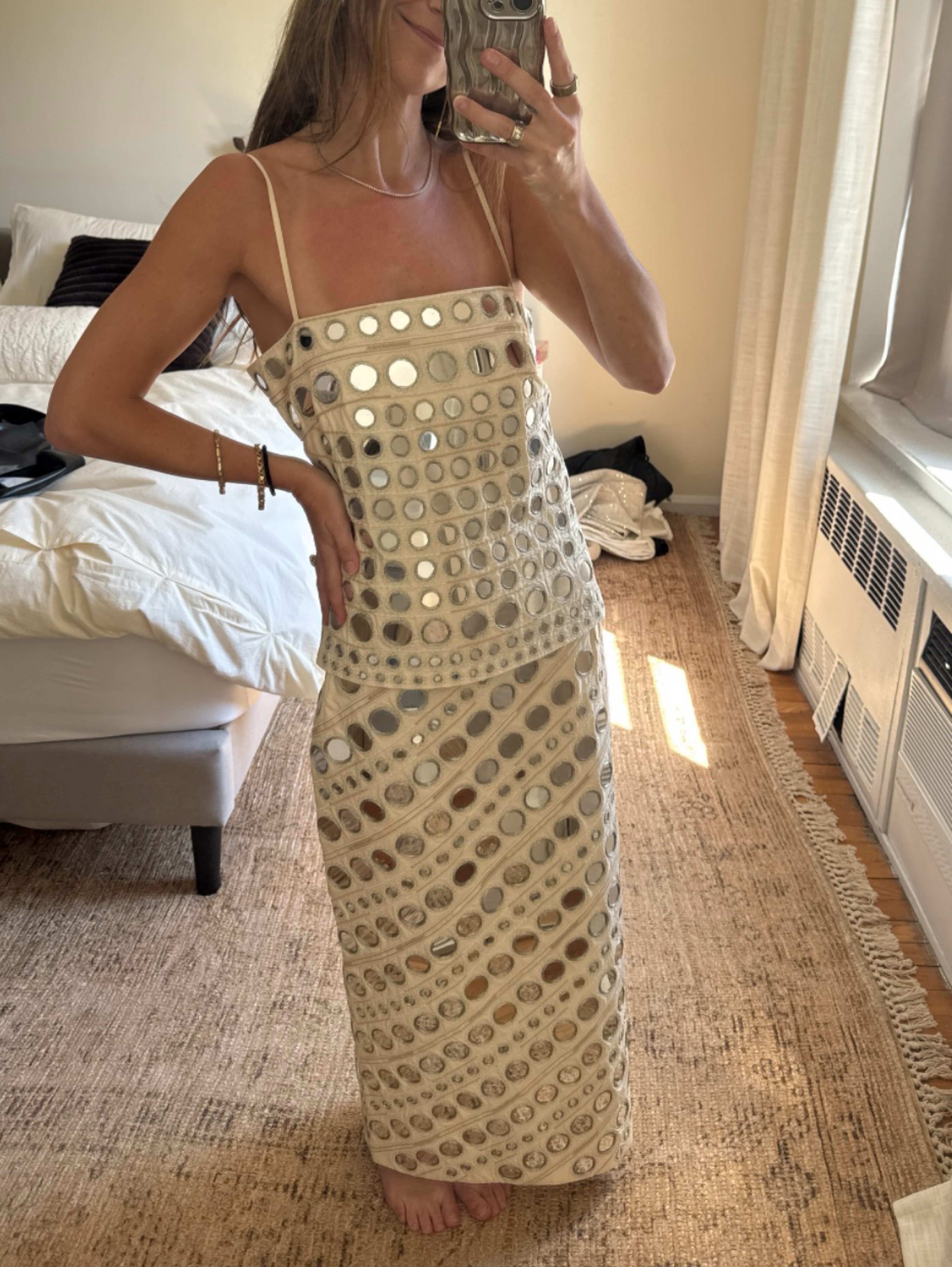 staud white dresses Staud Wylie Mini Dress main image 0