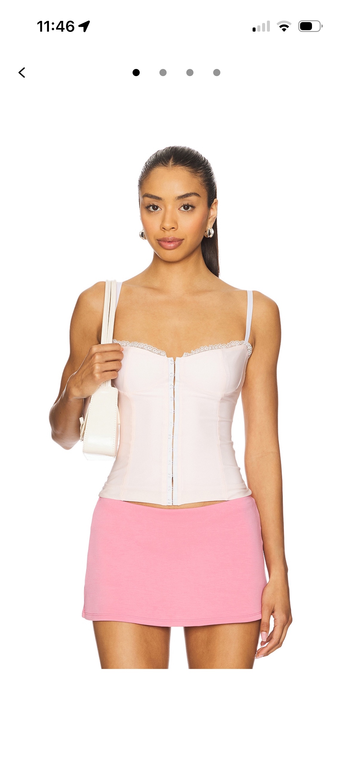 Bella Venice Baby Pink Caroline Corset