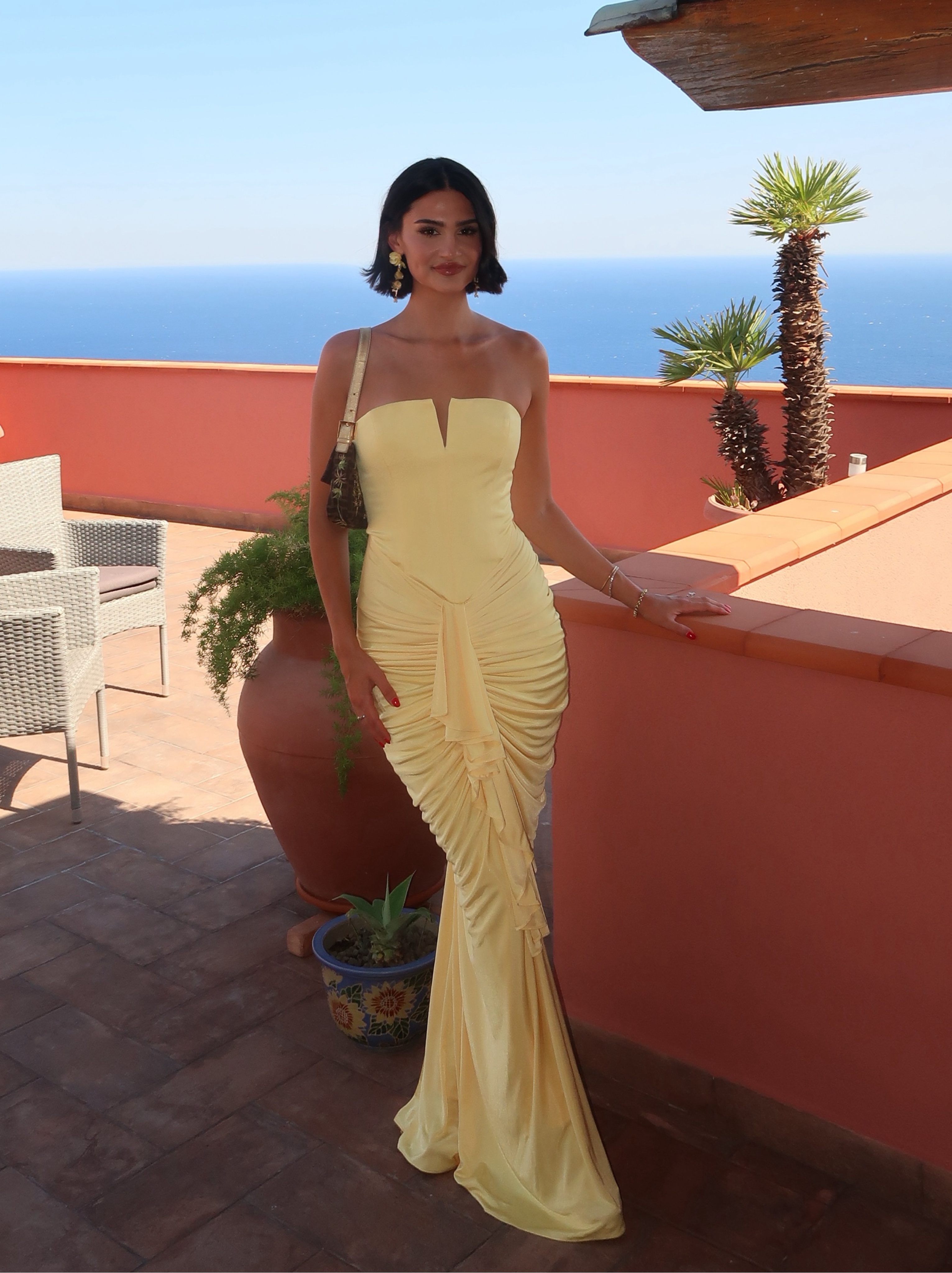 Et Ochs Selena Gown in Butter