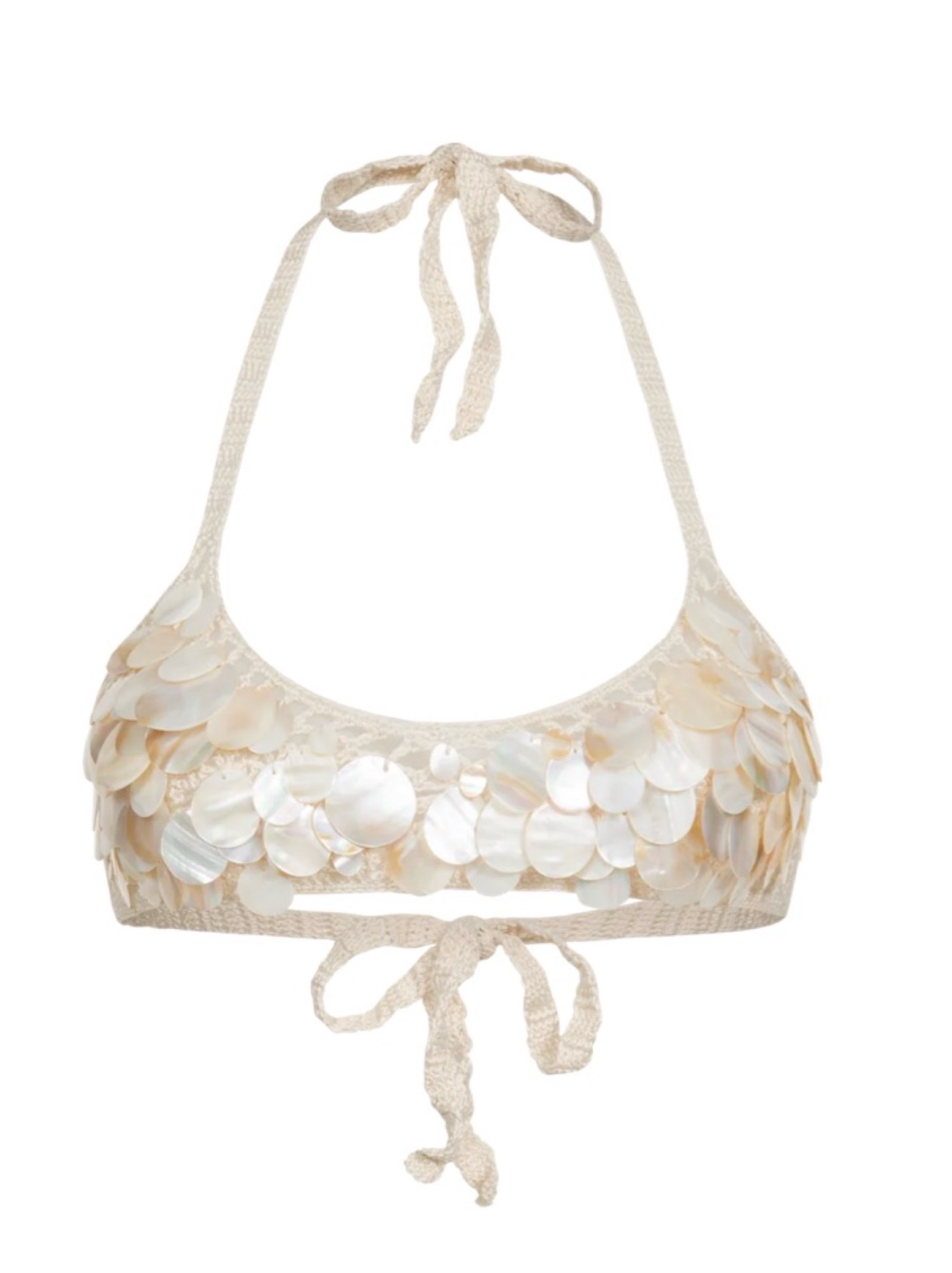 RO脕R Seashell Bra Top