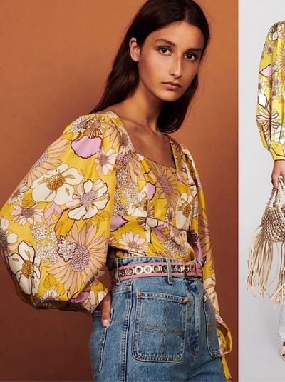 Sandro Silk Top by Sandro | Pickle