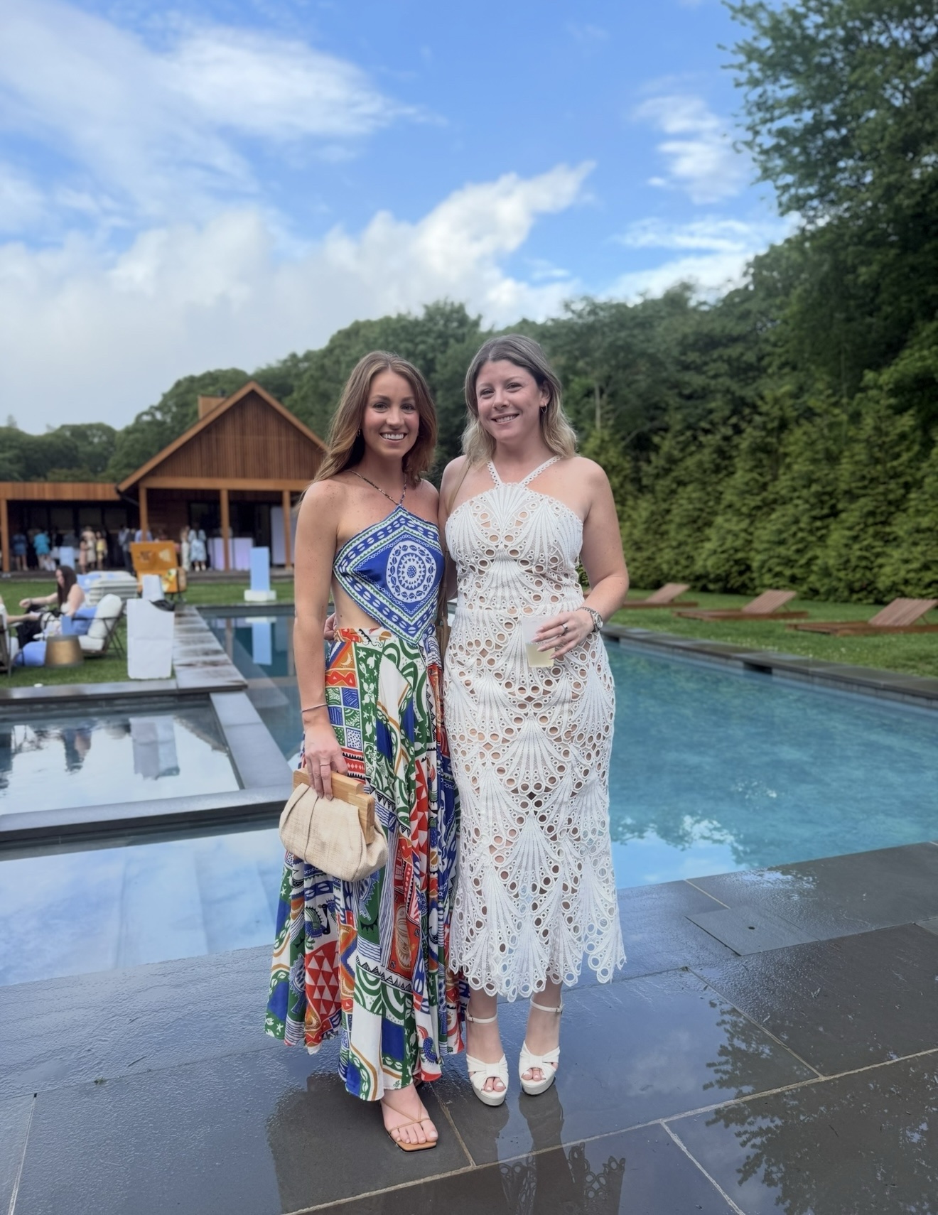 farm rio cut out maxi dress Farm Rio x Anthropologie Cutout Tiered Linen Maxi Dress