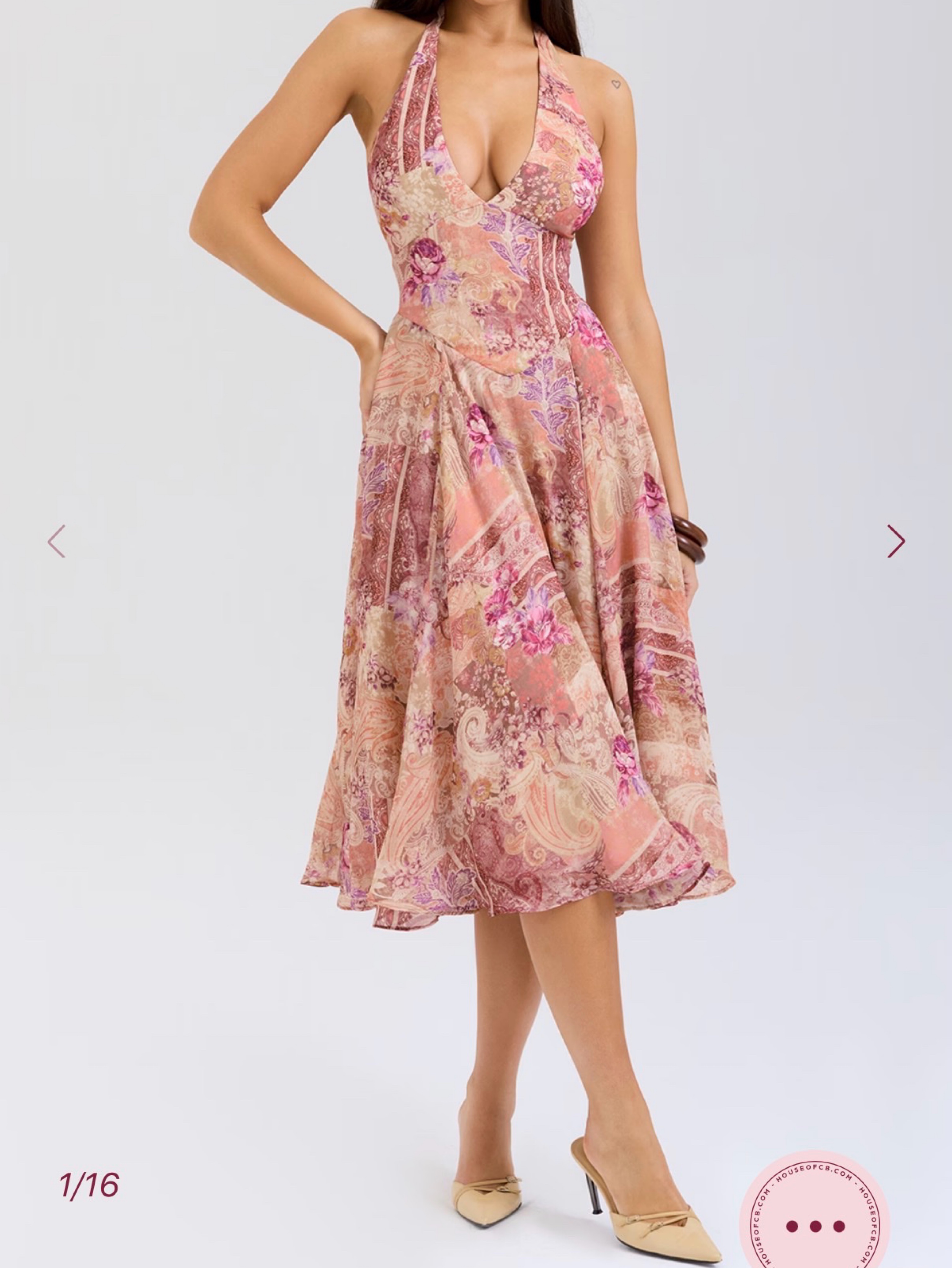 House of CB Halter Dress