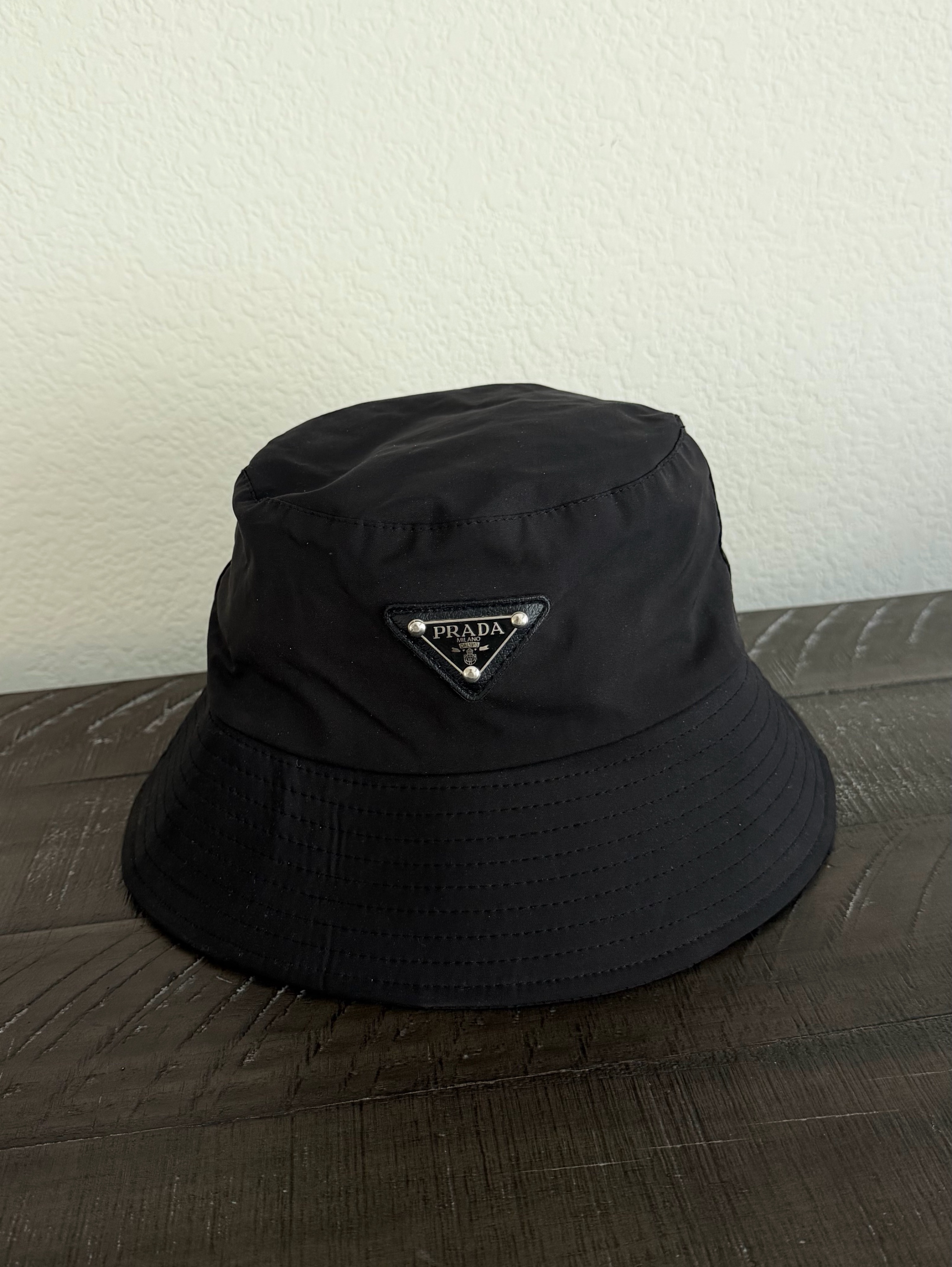 Prada Re-Nylon Bucket Hat by Prada - Pickle