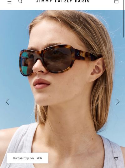 Jimmy Fairly Aela Tortoiseshell Oversized Sunglasses by Jimmy