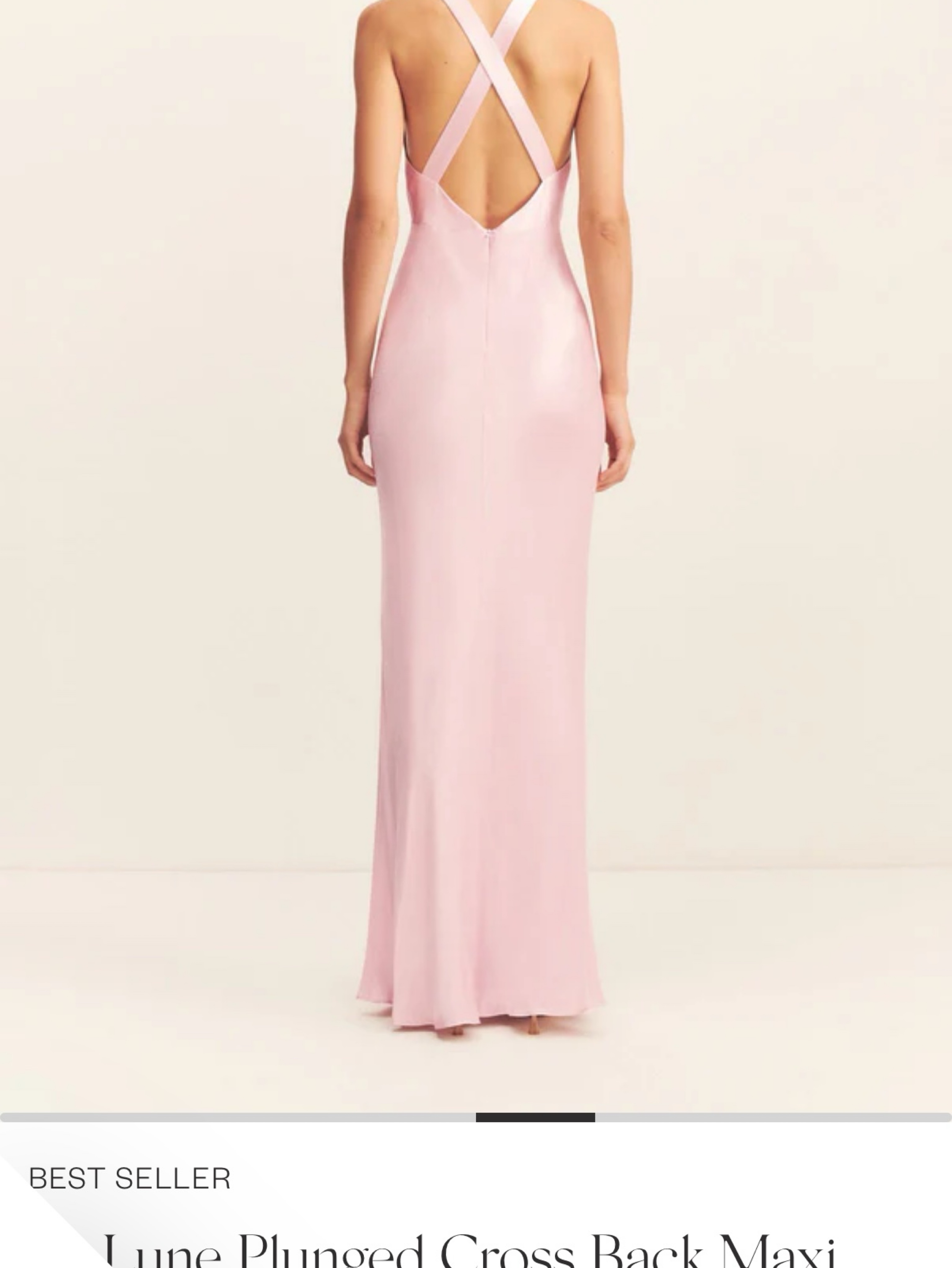 la lune plunged cross back maxi dress Shona Joy La Lune Plunged Cross Back Maxi Dress in Black