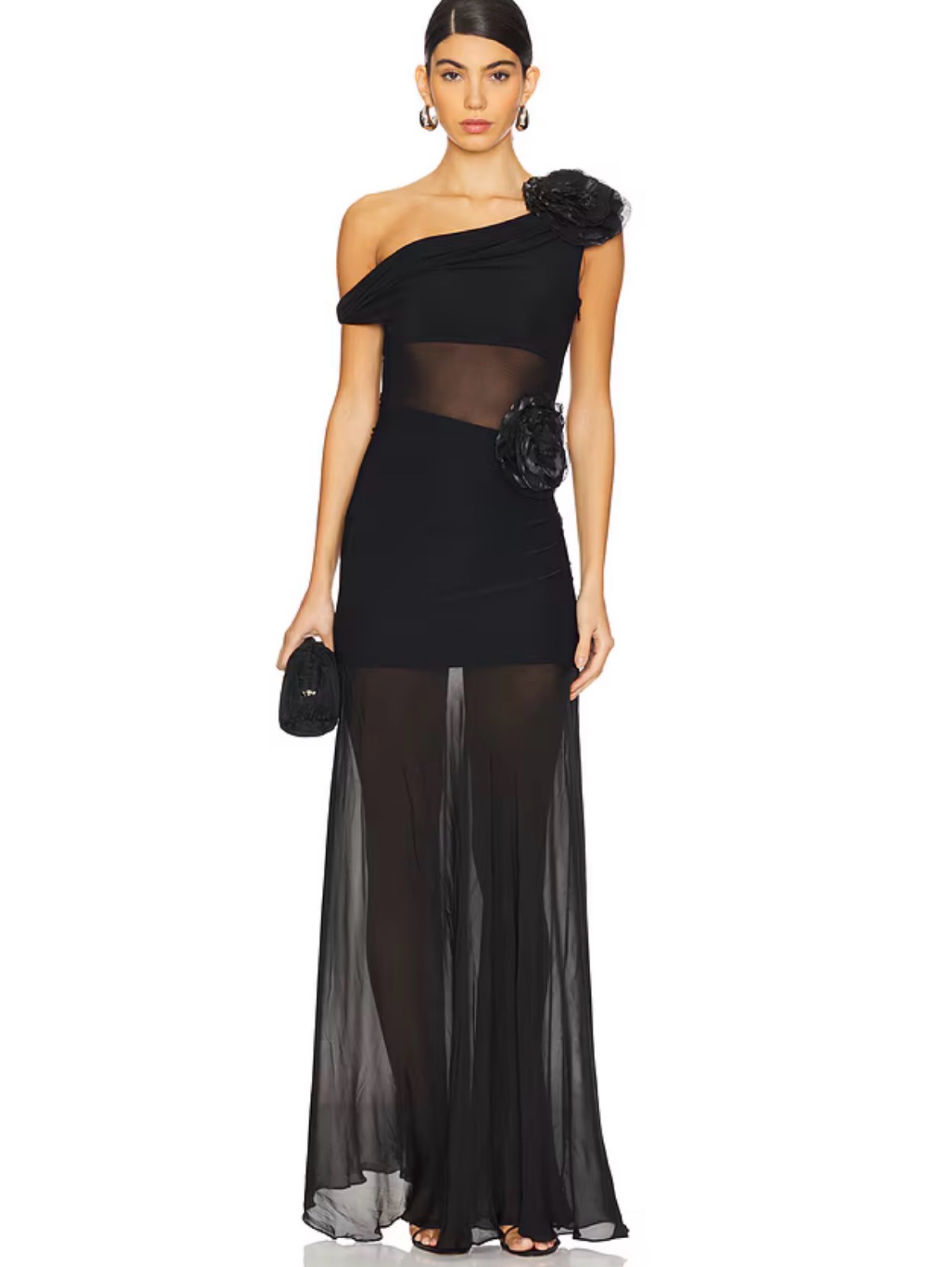 Deme by Gabriella Abby Gown in Black