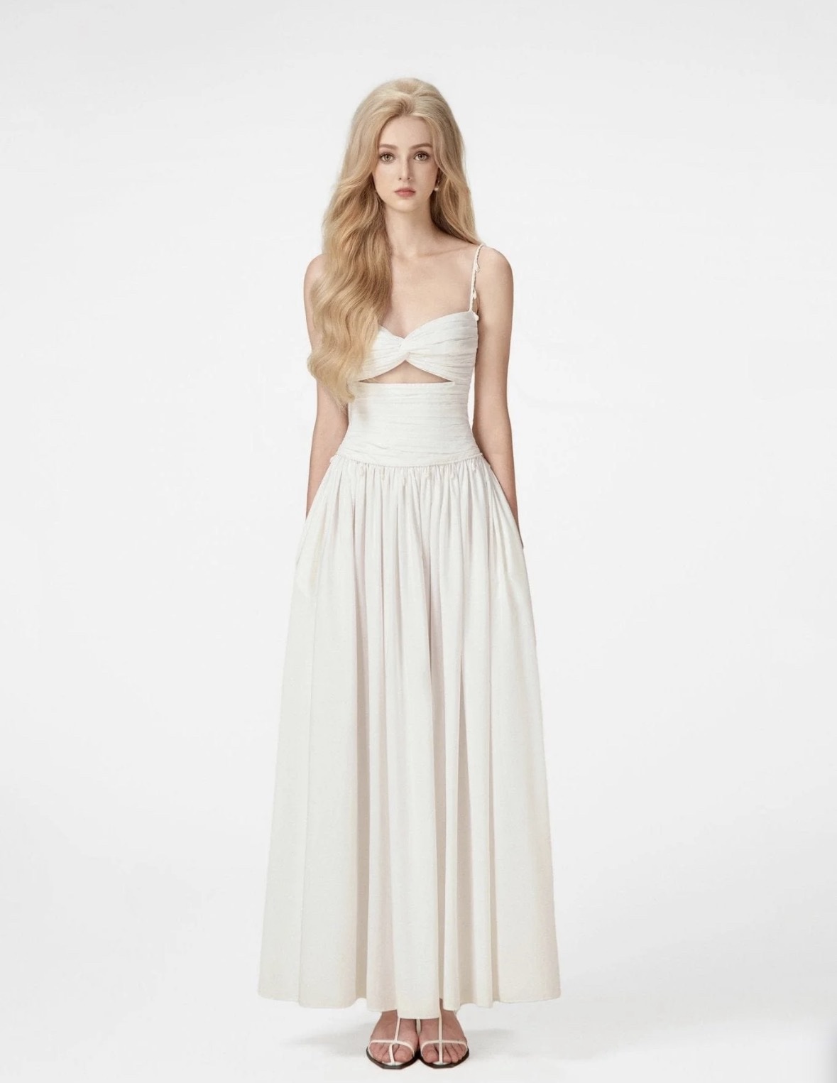 Montsand Poplin Convallaria Maxi Dress