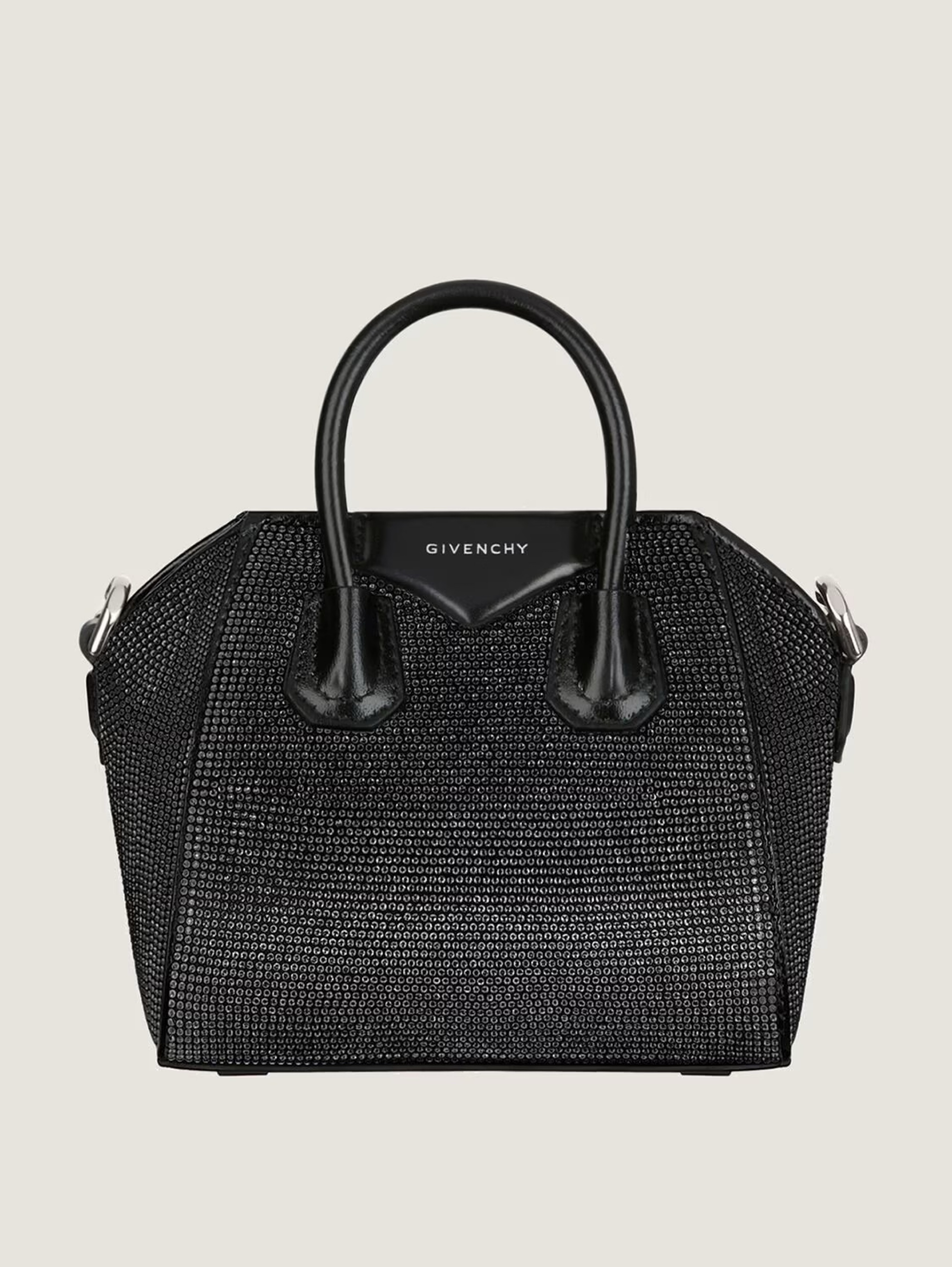 Givenchy Micro Antigona bag in satin with strass