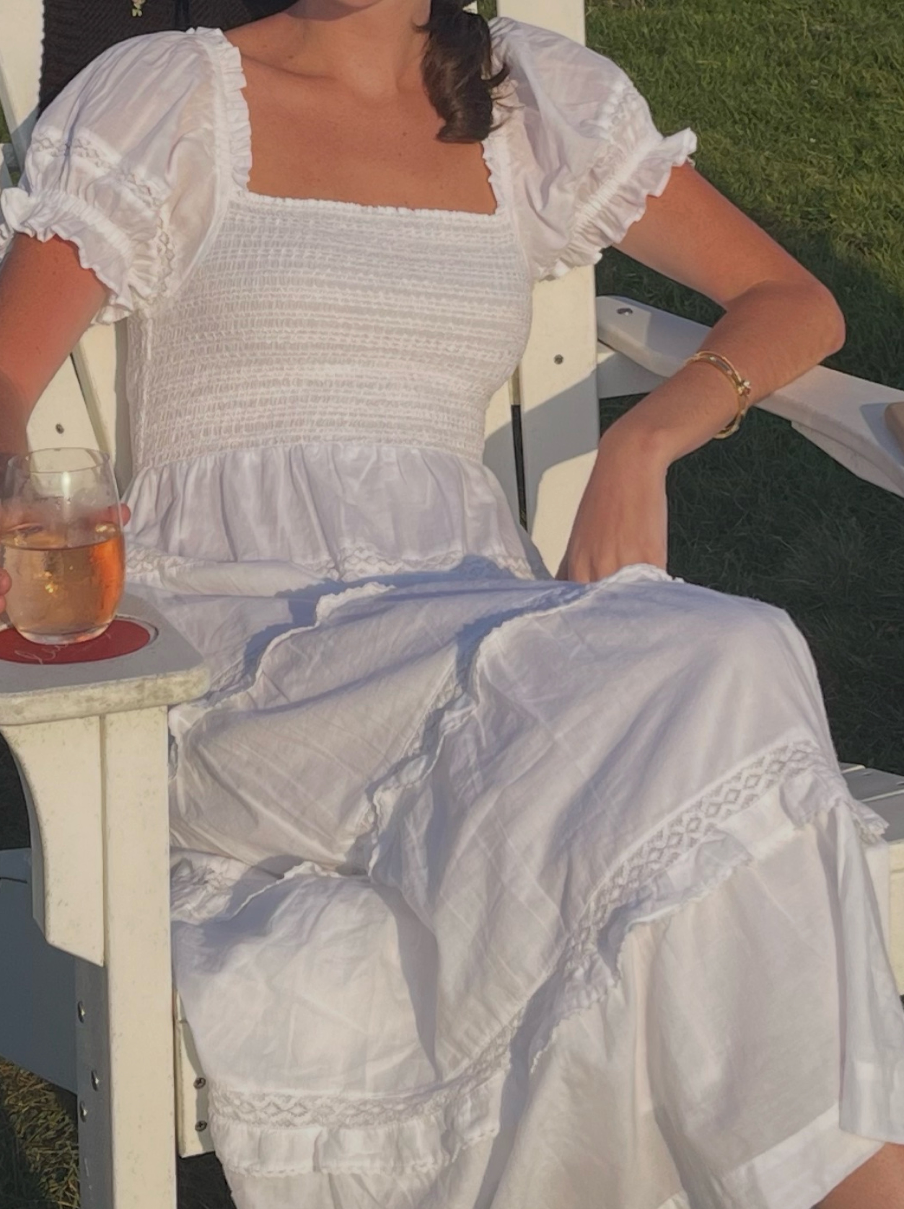 astr the label white midi dress Alanna Halter Cowl Neck Midi Dress