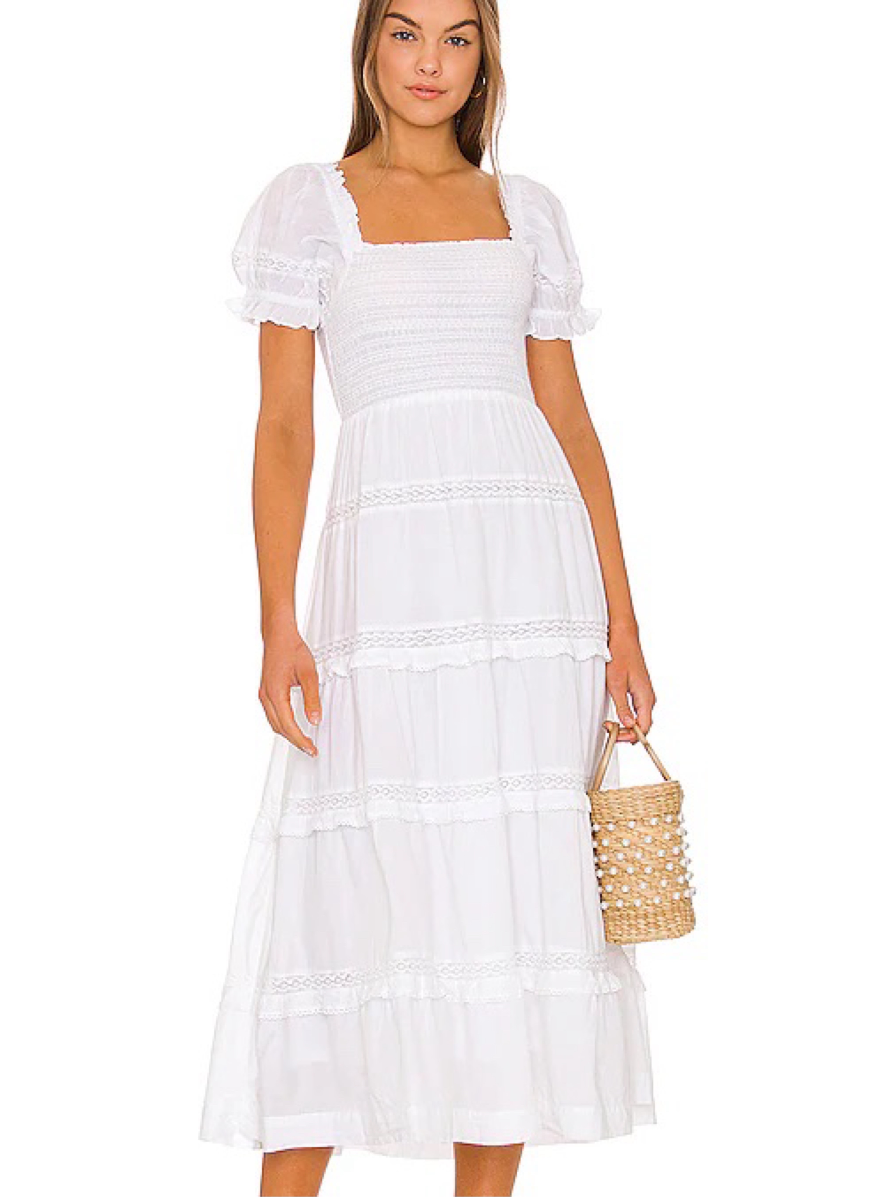astr the label lace midi dress white ASTR THE LABEL WHITE LACE MIDI DRESS SPAGHETTI STRAPS LINED WOMENS XS