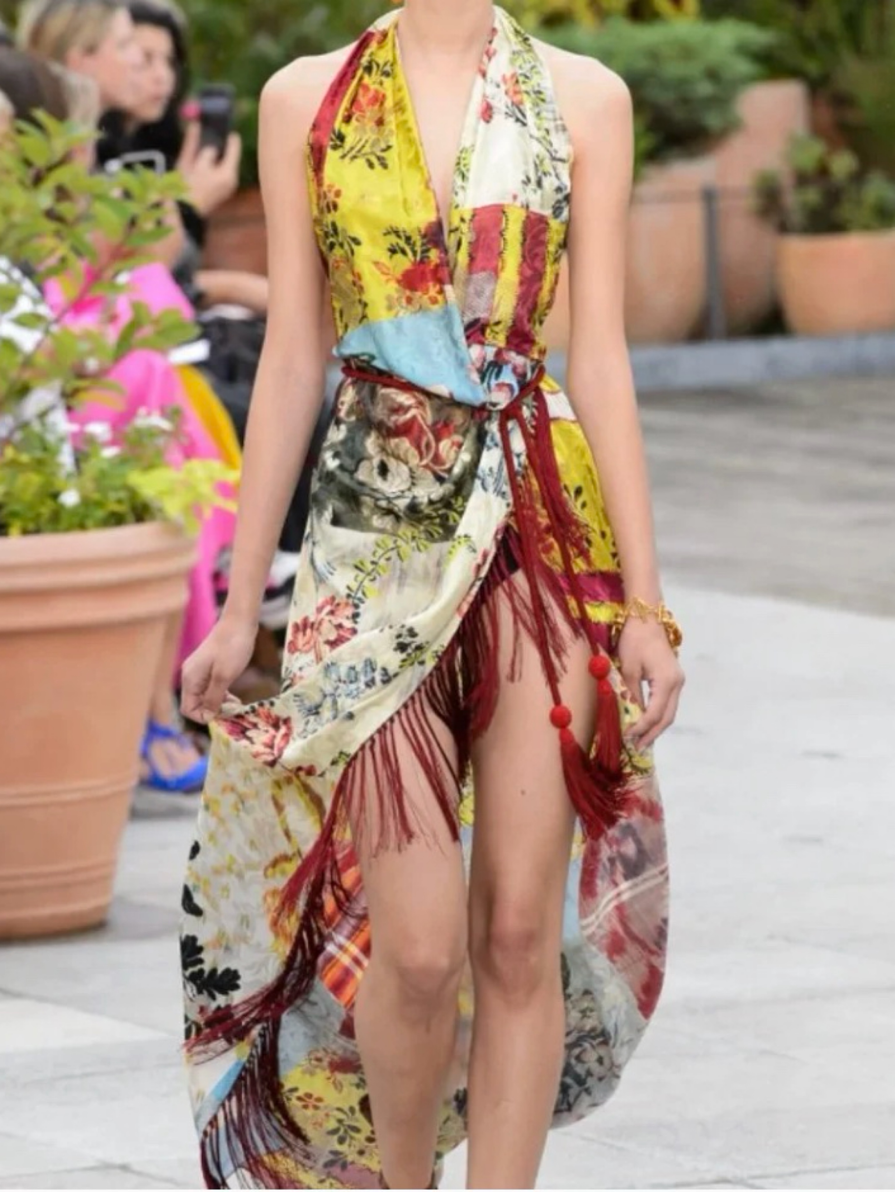 Oscar de la Renta vintage Silk Gown — Archival