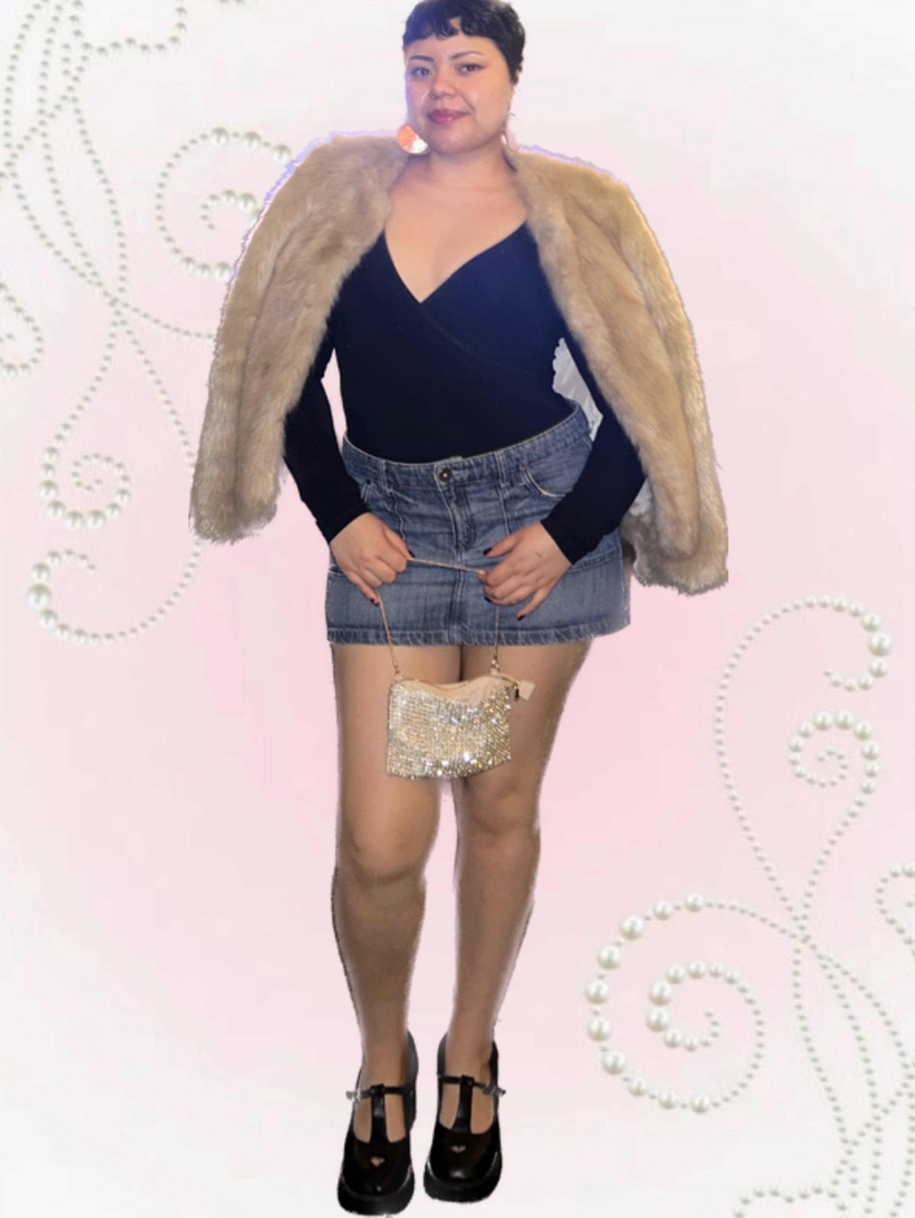 Cream Faux Fur Jacket