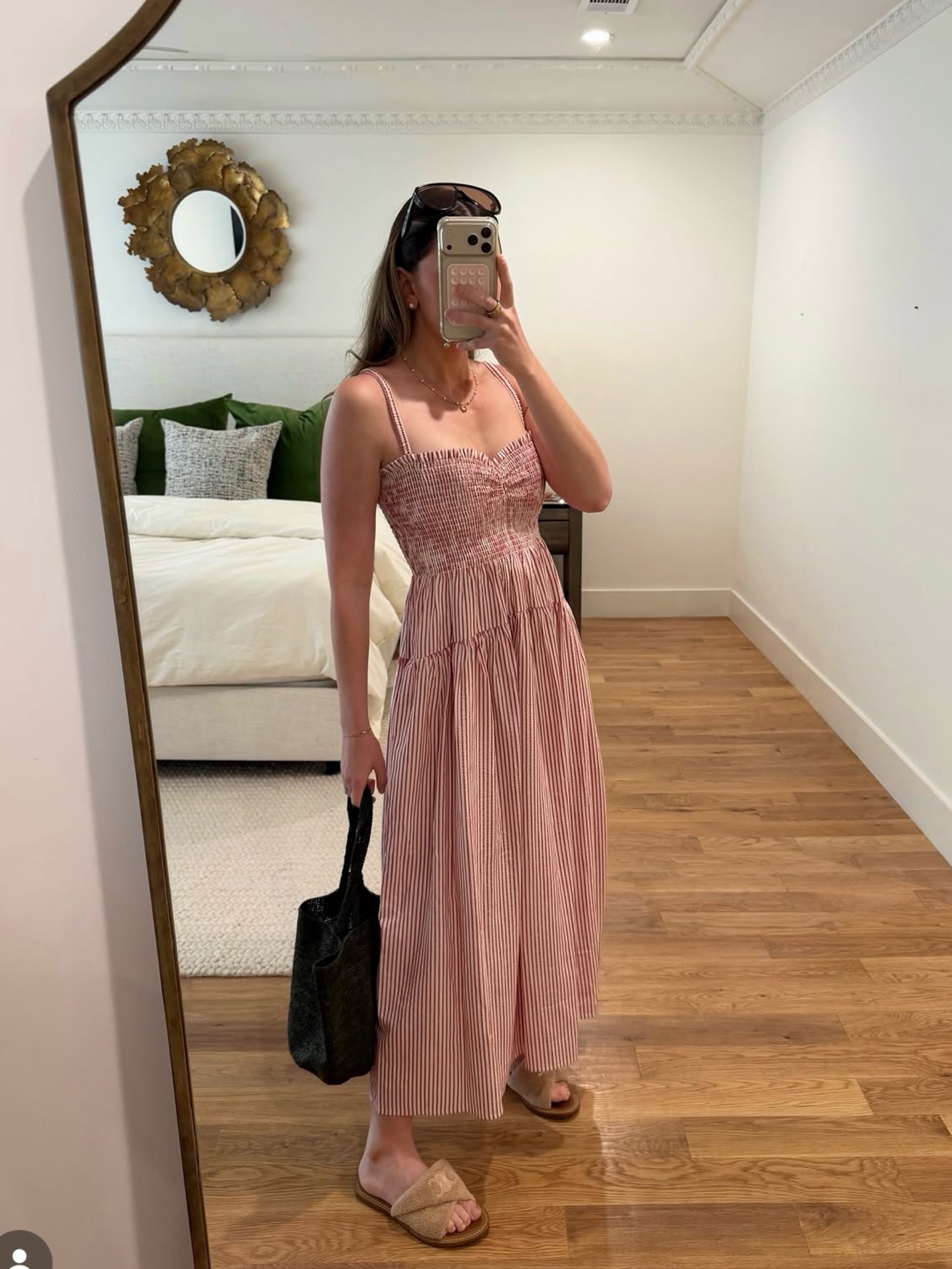 Hill House Rebecca Nap Dress by Hill House Home - Pickle