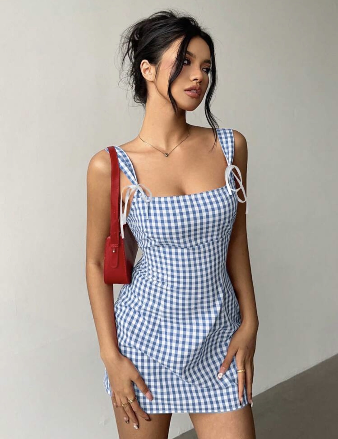 preppy mini dress Vintage preppy black mini dress