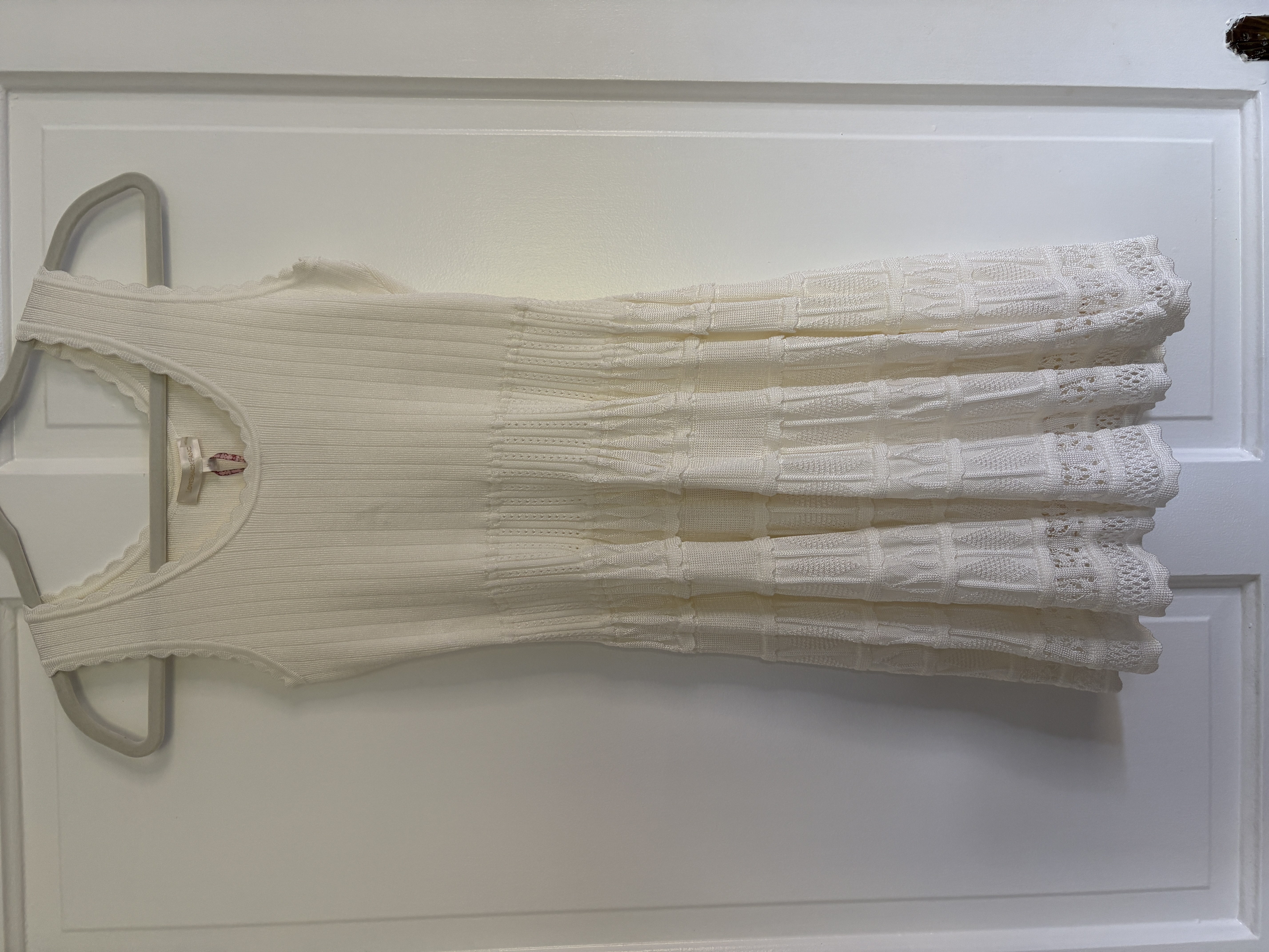 Love Shack Fancy white knit dress by LoveShackFancy - Pickle Love Shack Fancy white knit dress by LoveShackFancy - Pickle