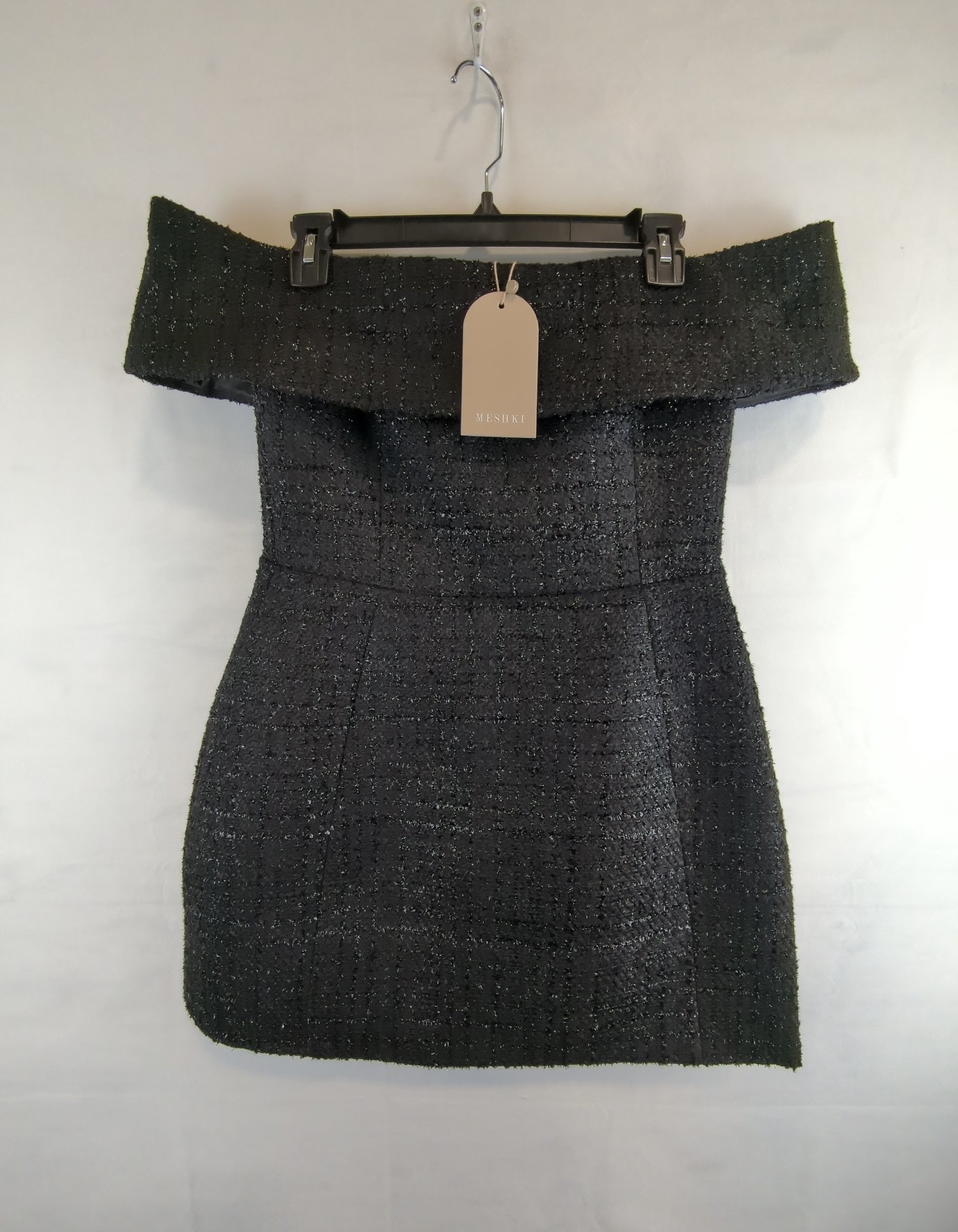 Meshki Black Tweed Mini Dress by Meshki - Pickle Meshki Black Tweed Mini Dress by Meshki - Pickle