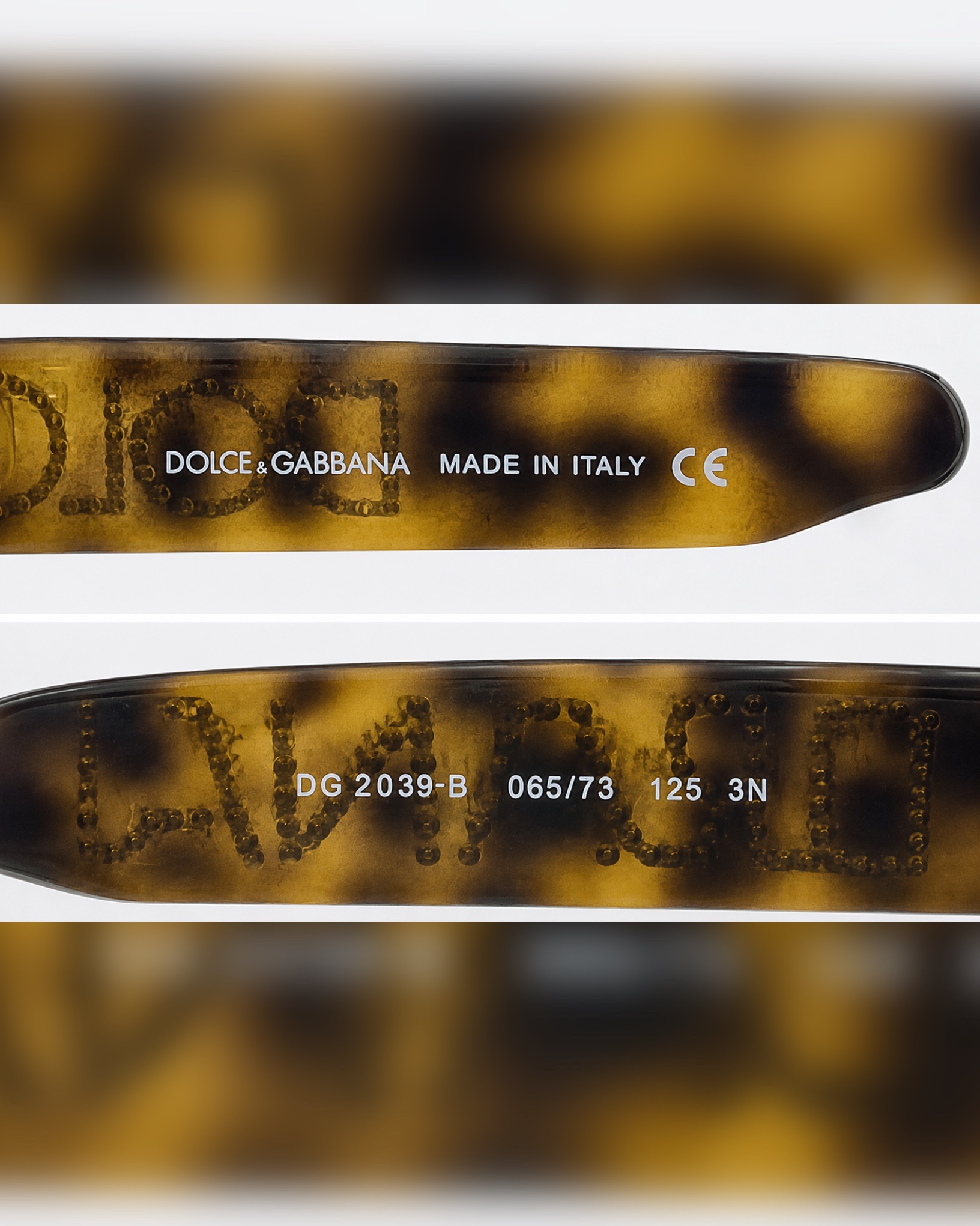 お値引き中　DOLCE&GABBANA　クリップ Vintage Y2K Dolce & Gabbana Sunglasses by Dolce & Gabanna - Pickle