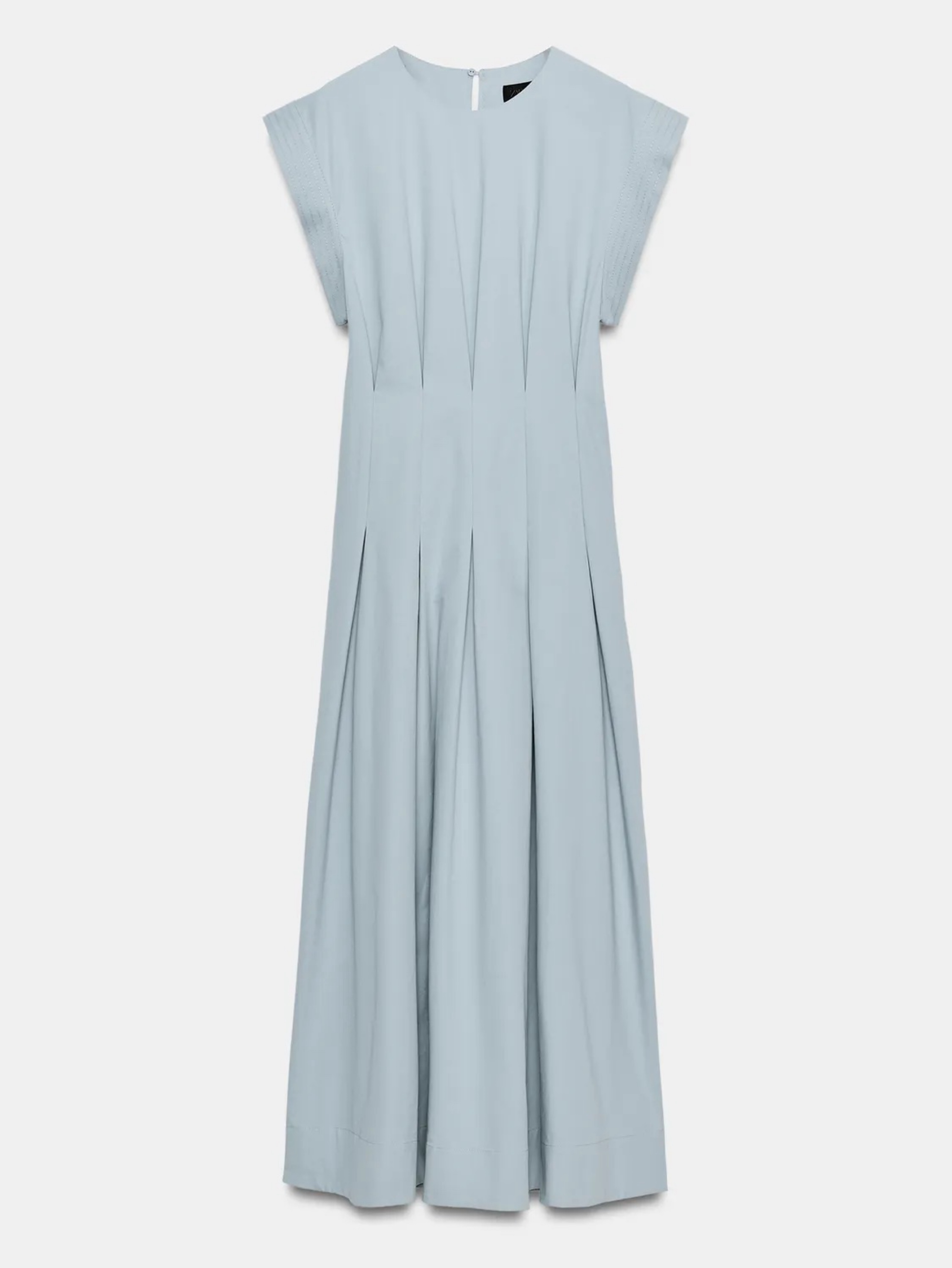 zara midi pleated dress Zara Pleated Midi Dress