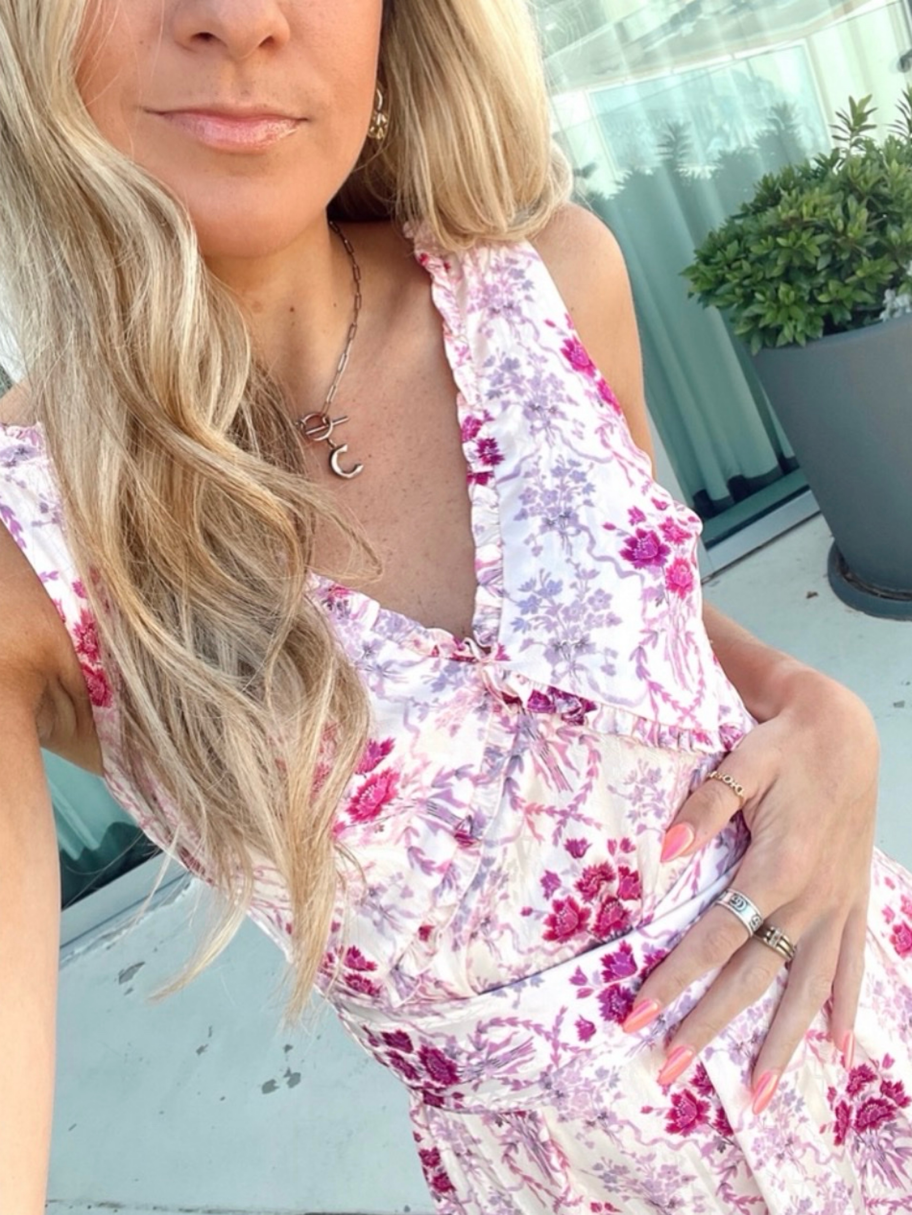 kendall floral maxi dress Petal and Pup Women's Kendall Maxi Halterneck Dress