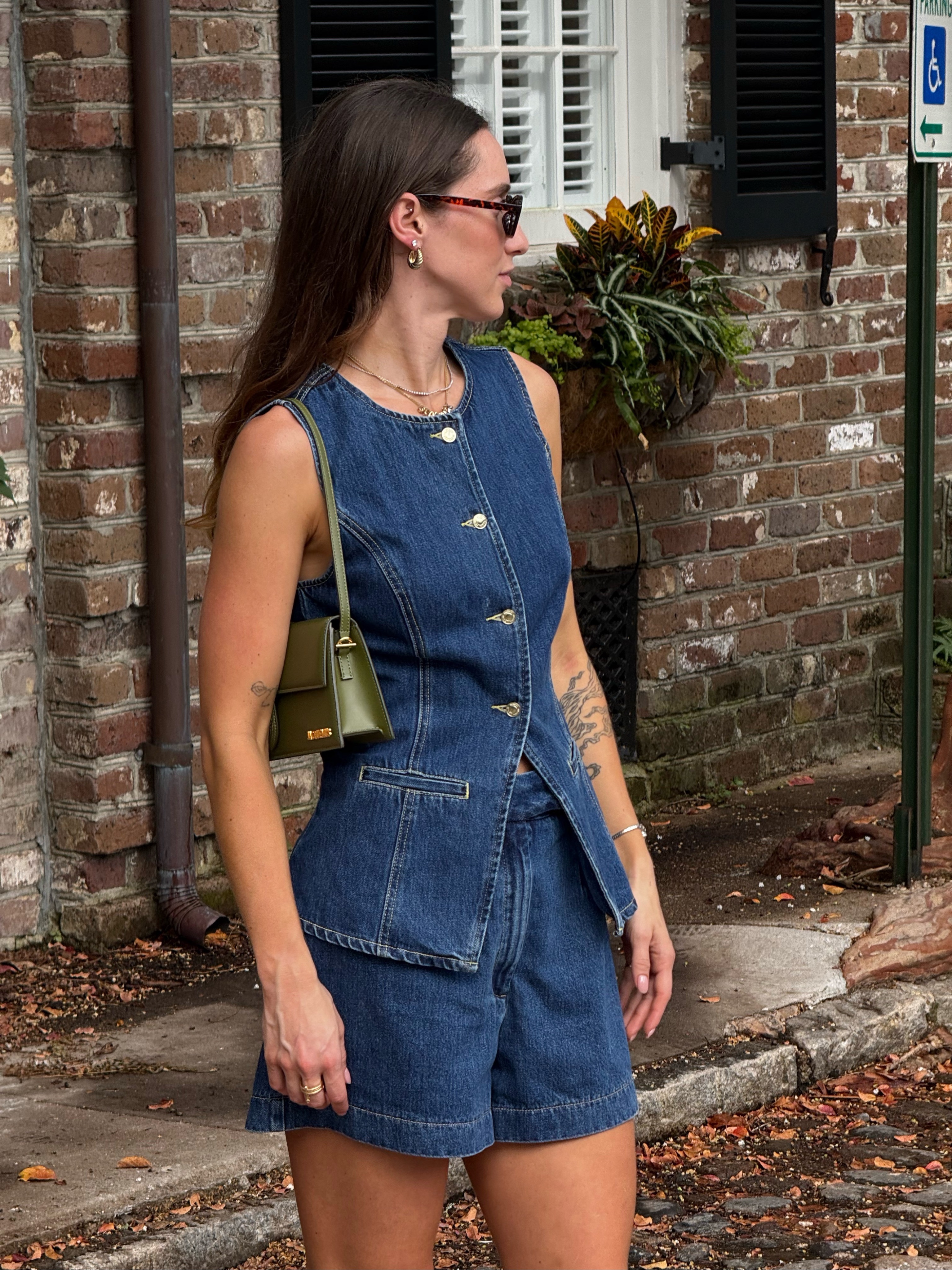 Meshki Denim set