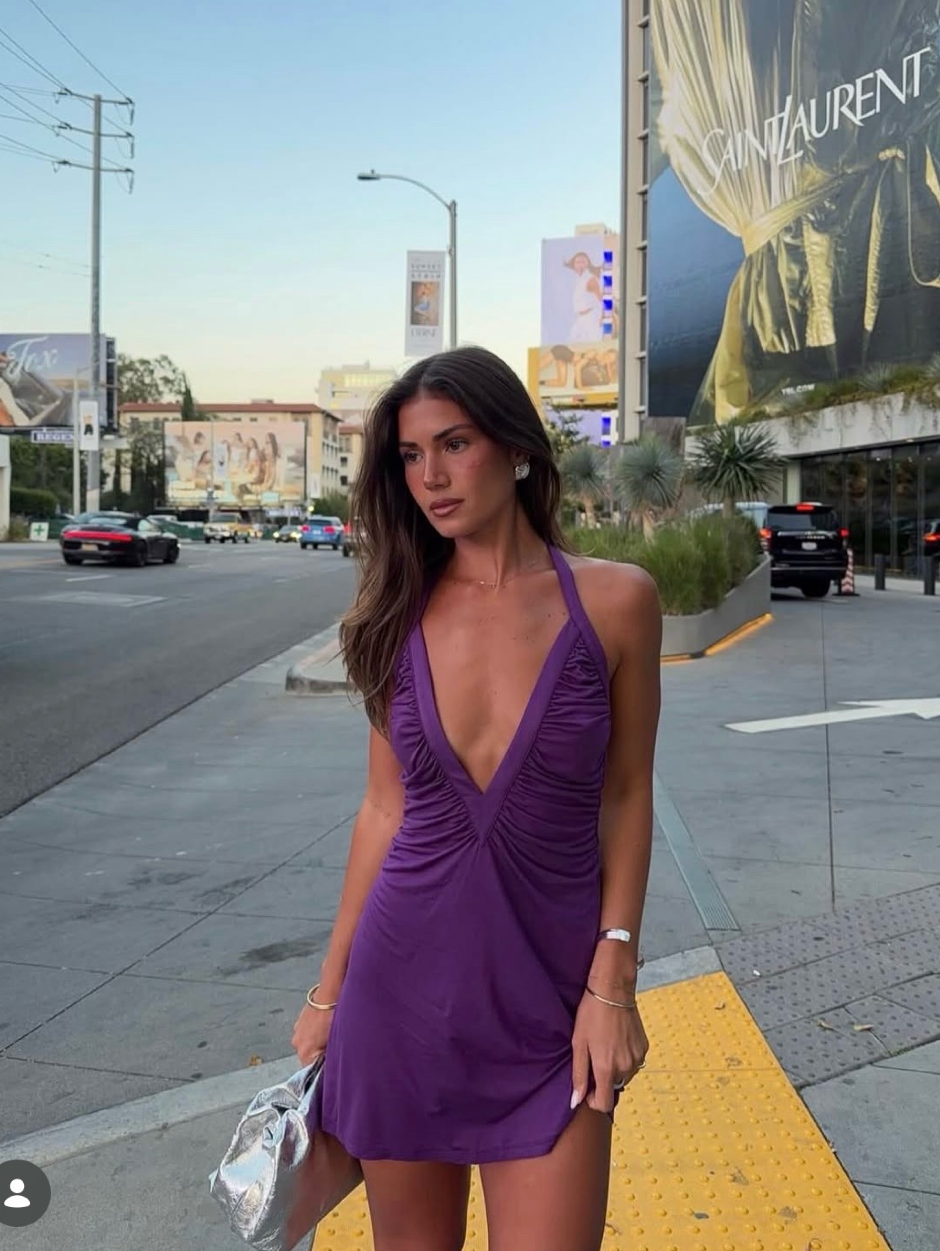 Solamusa Angeline Dress in Uva