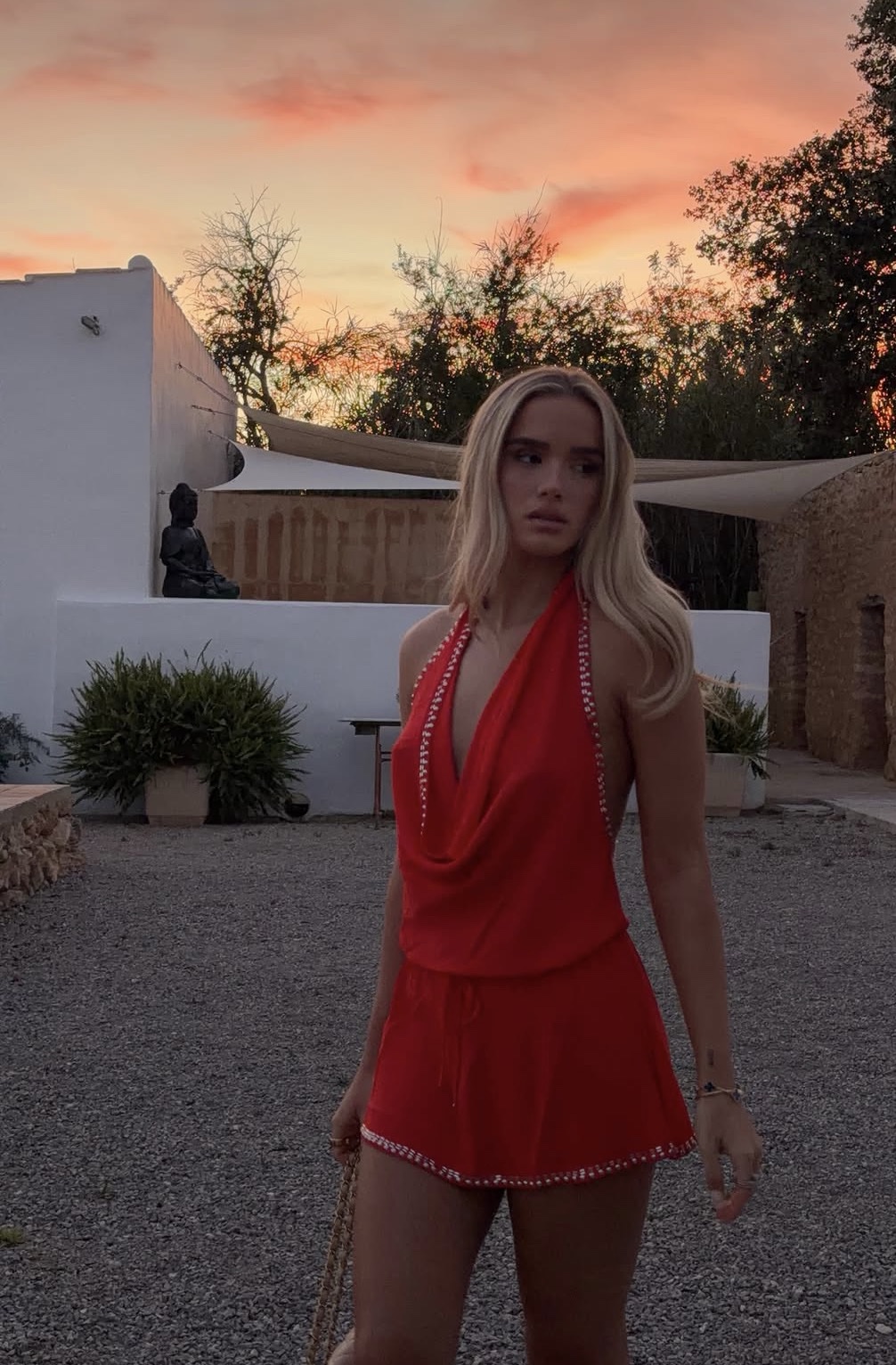jaded london backless mini dress Jaded London Route 66 Studded Backless Mini Dress