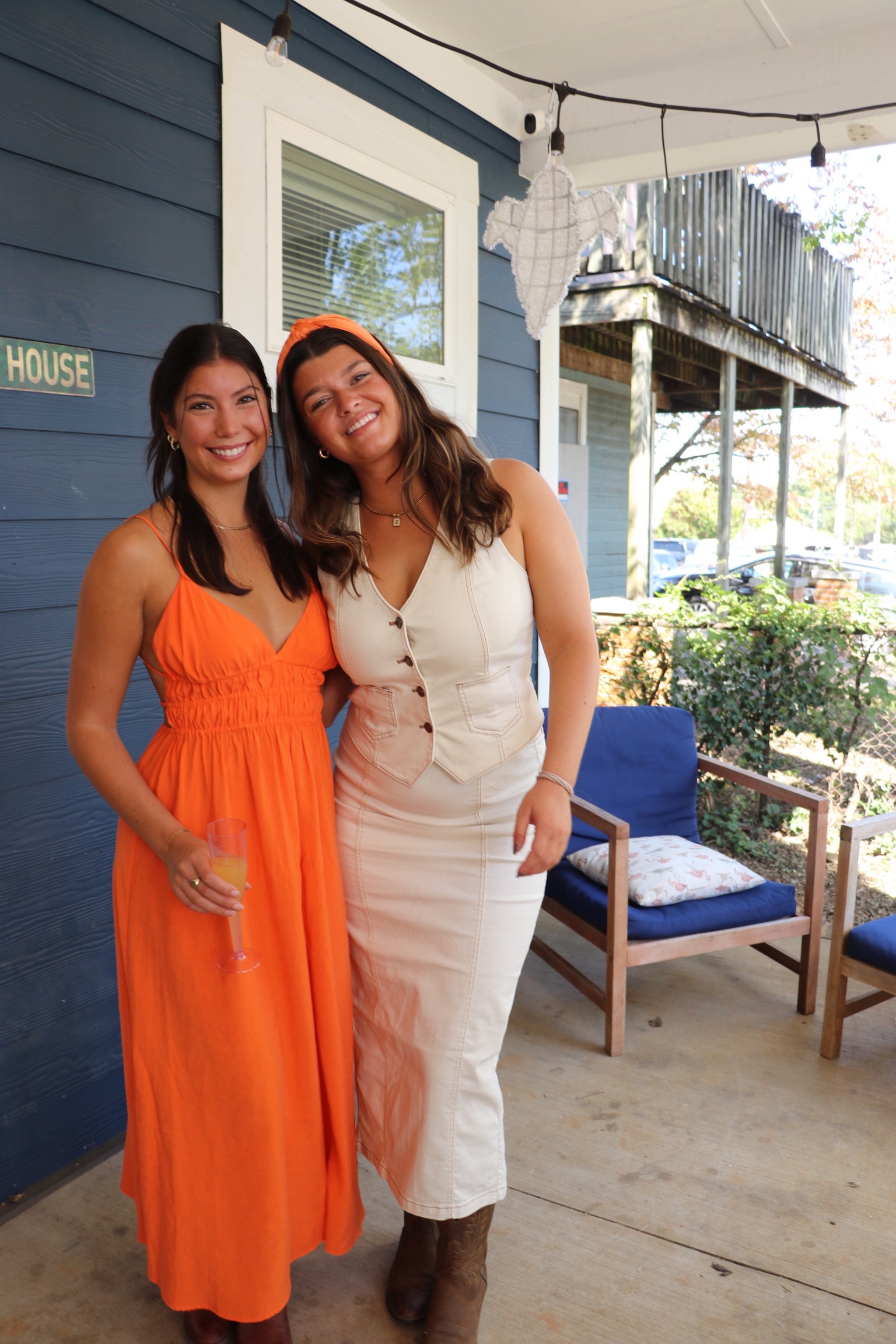 Zara Orange Maxi Backless Dress by ZARA - Pickle Zara Orange Maxi Backless Dress by ZARA - Pickle