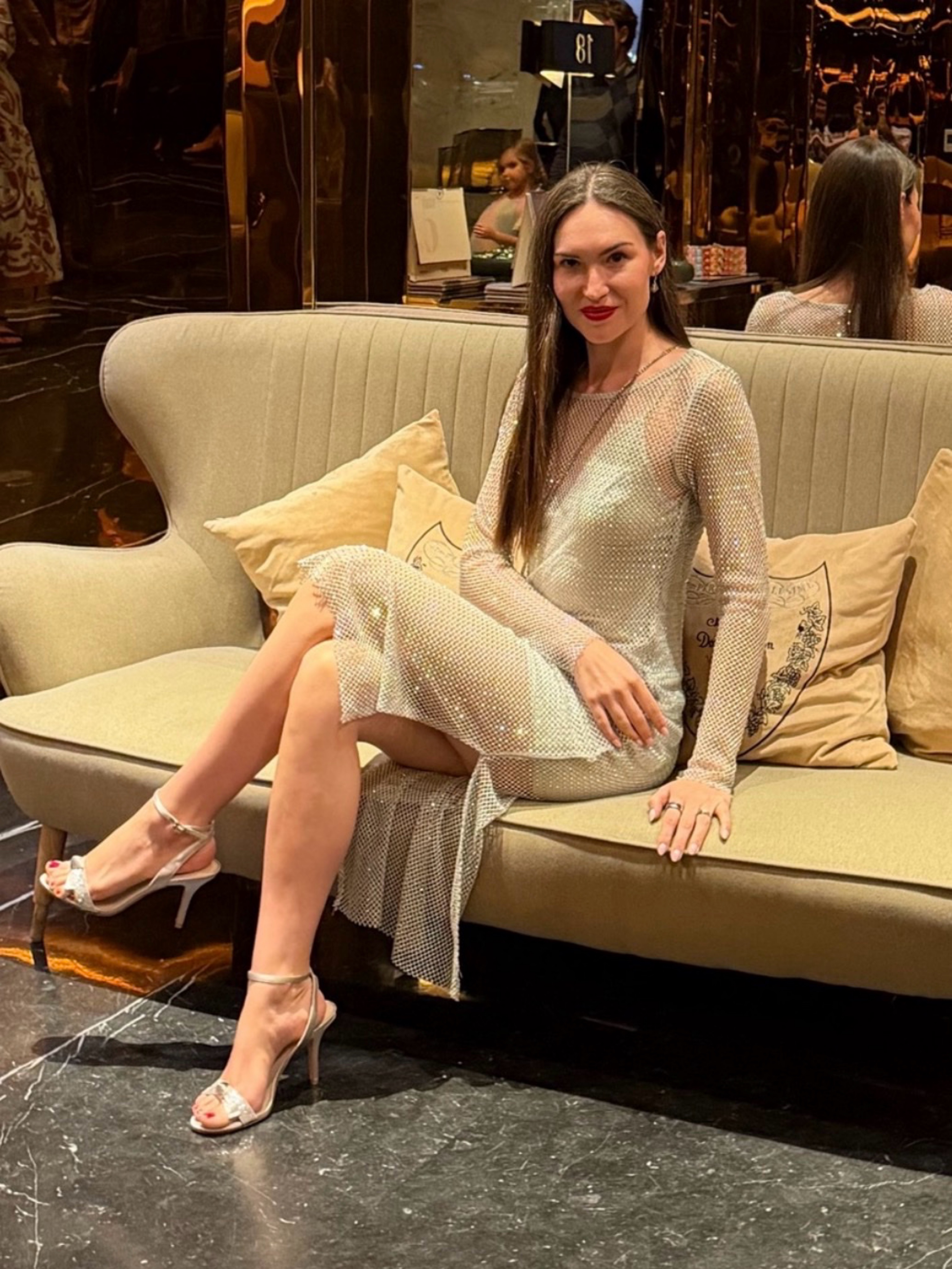 house of harlow long sleeve dress House of Harlow 1960 Sheer White Long Sleeve Dress by House of Harlow 1960