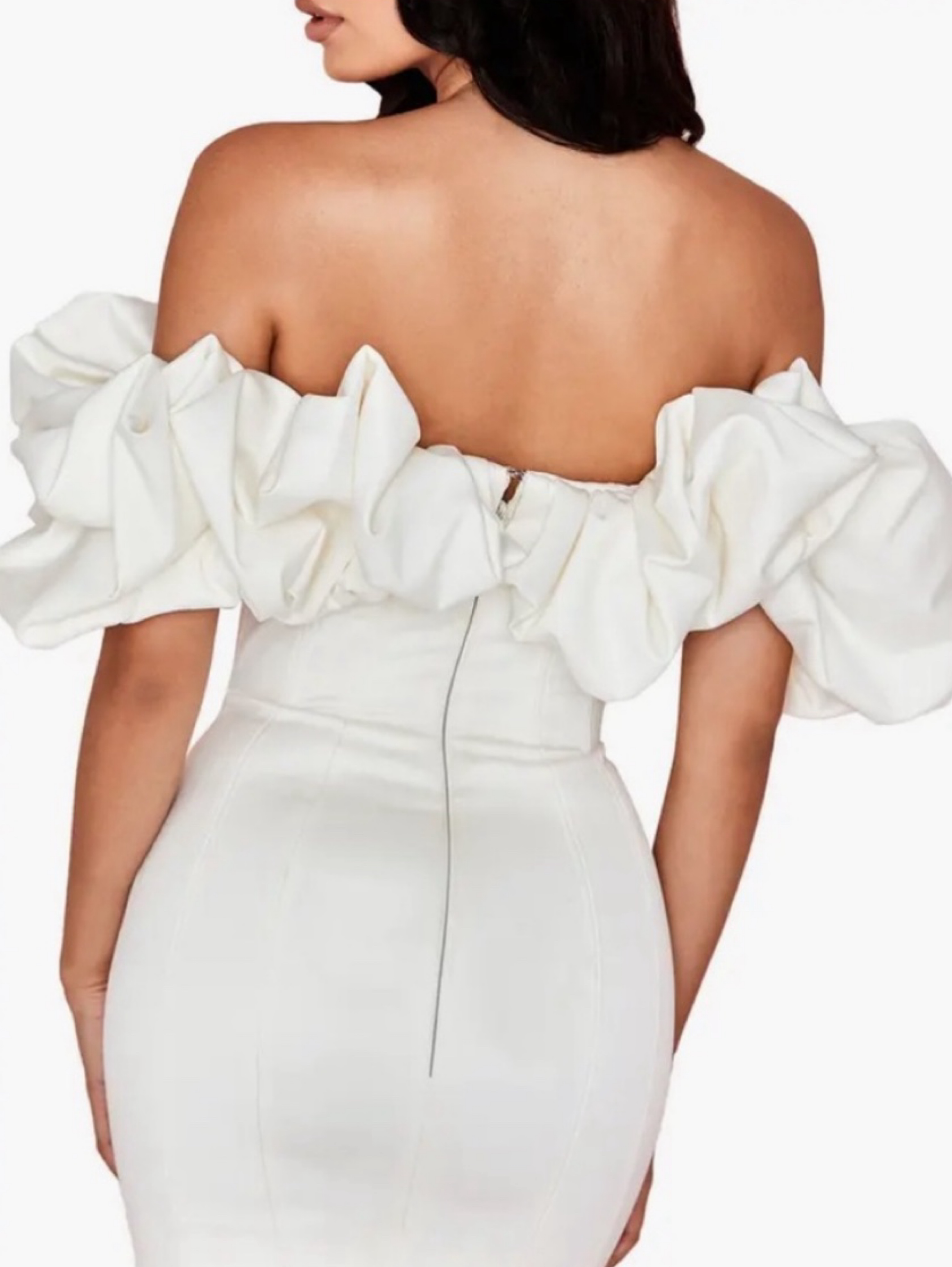house of cb ruffle satin mini dress Clothing : Mini Dresses : 'Tink' Orchid Satin Ruffle Mini Dress