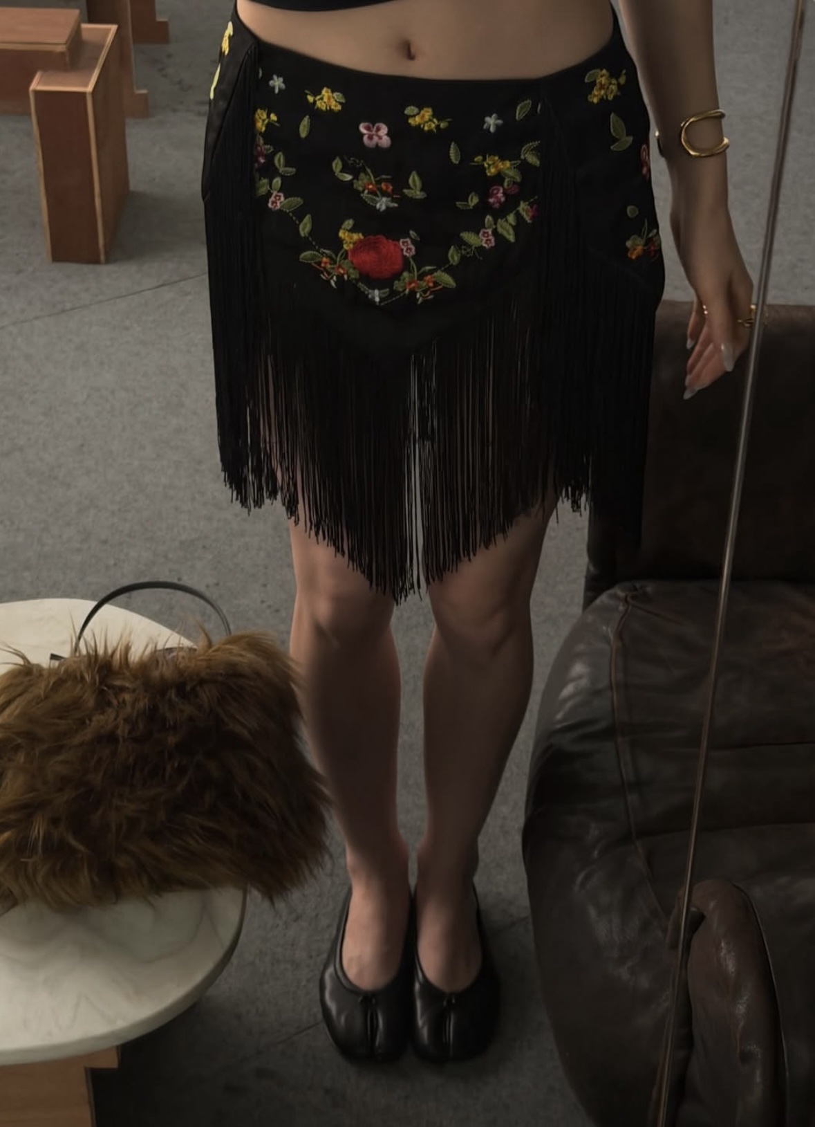 Niihai Lara Fringe Skirt